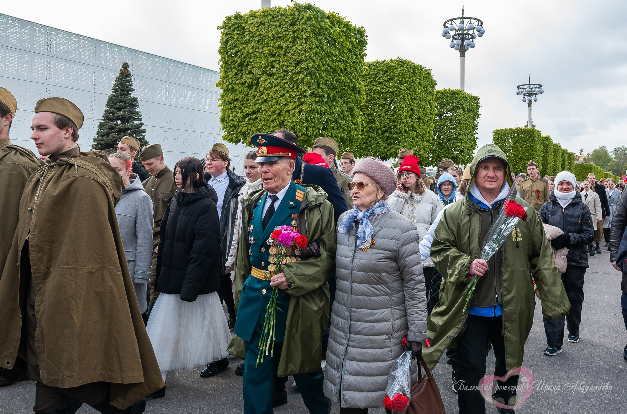 Флешмоб 9 мая Вальс победы ВДНХ