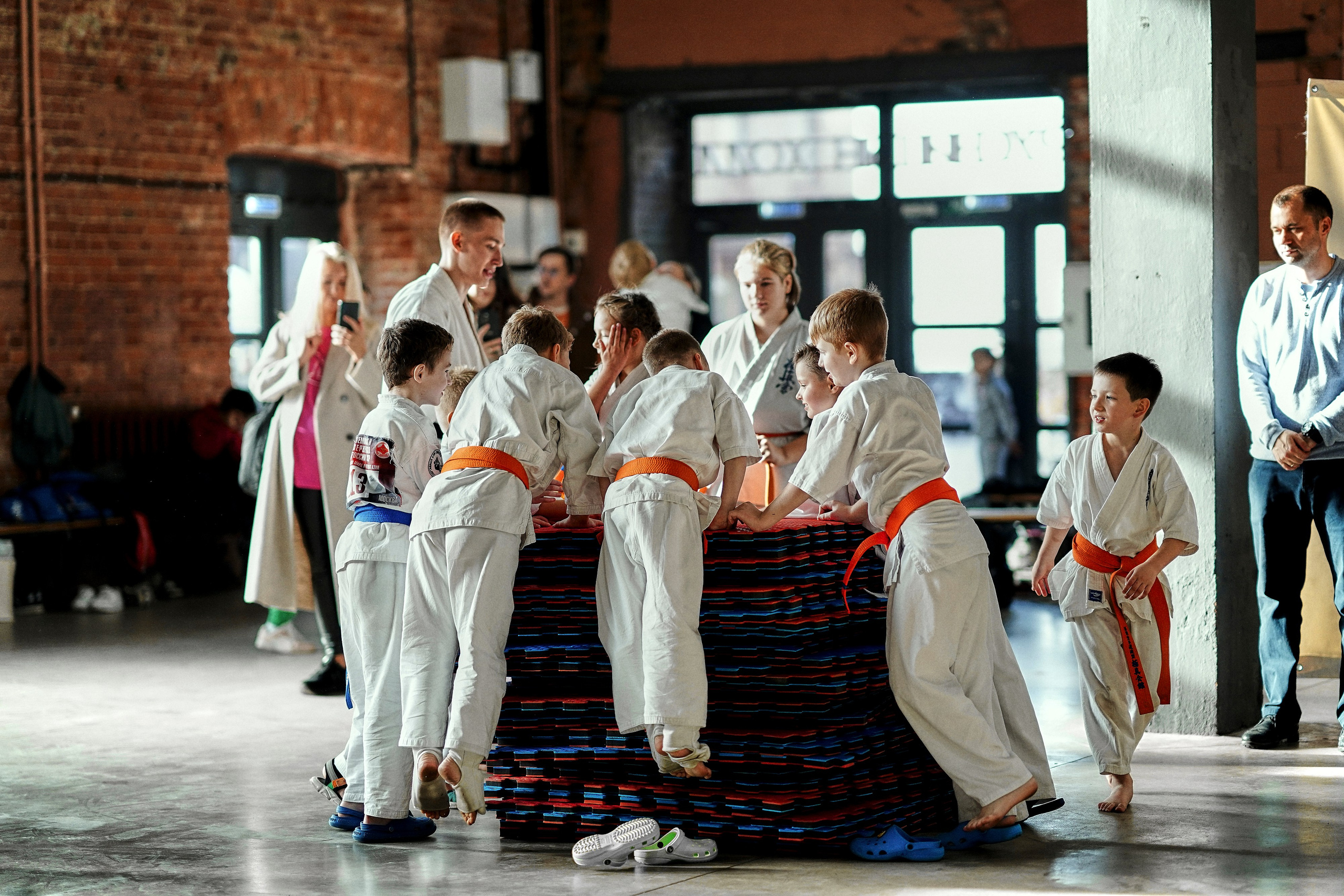Репортаж детских соревнований киокушин каратэ. Репортажный фотограф Ирина Курманаева