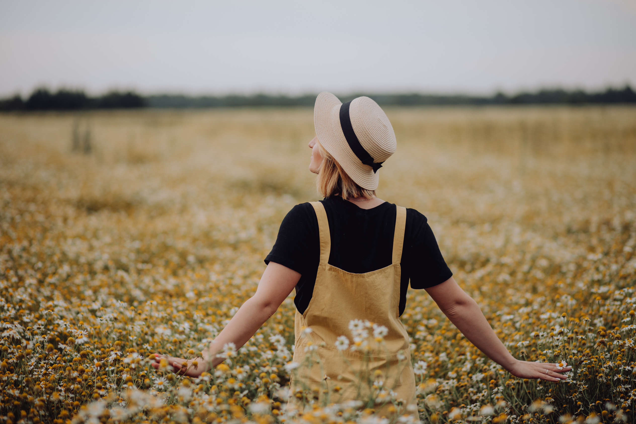 Фотосессия в Ромашковом поле. Семейный и детский фотограф в Краснодаре Катя Гор