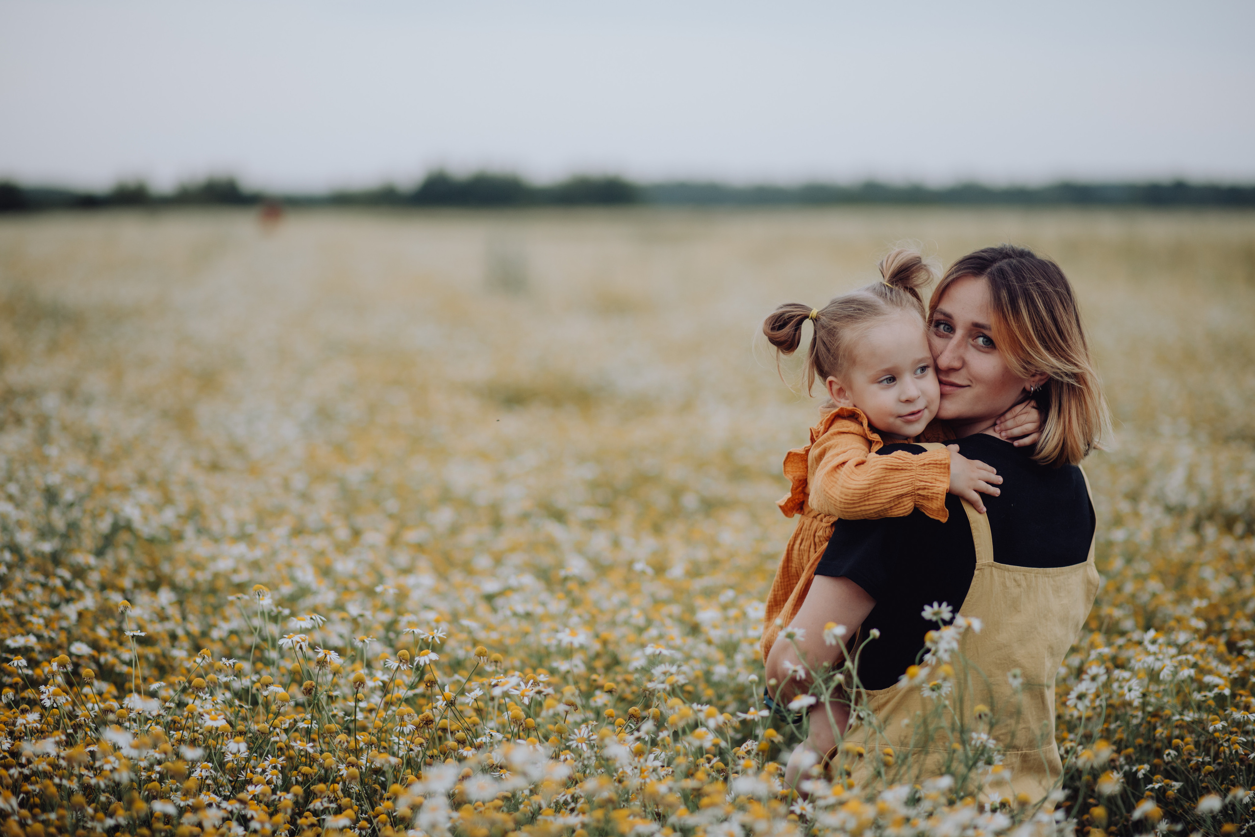 Фотосессия в Ромашковом поле. Семейный и детский фотограф в Краснодаре Катя Гор