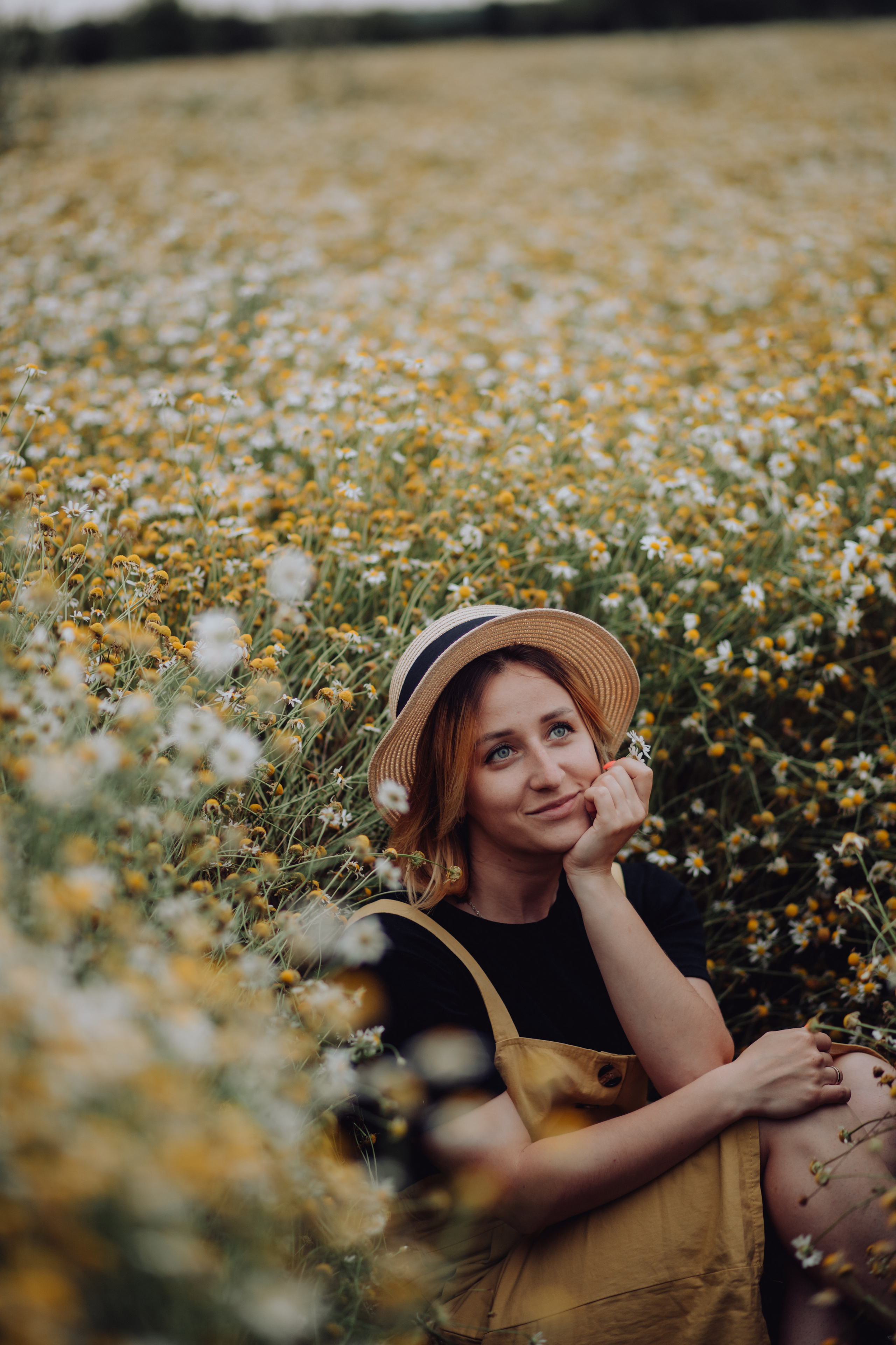 Фотосессия в Ромашковом поле. Семейный и детский фотограф в Краснодаре Катя Гор