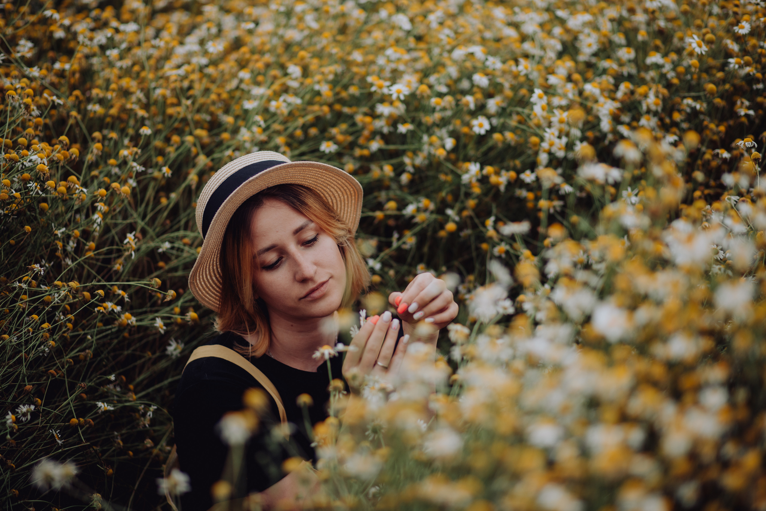 Фотосессия в Ромашковом поле. Семейный и детский фотограф в Краснодаре Катя Гор