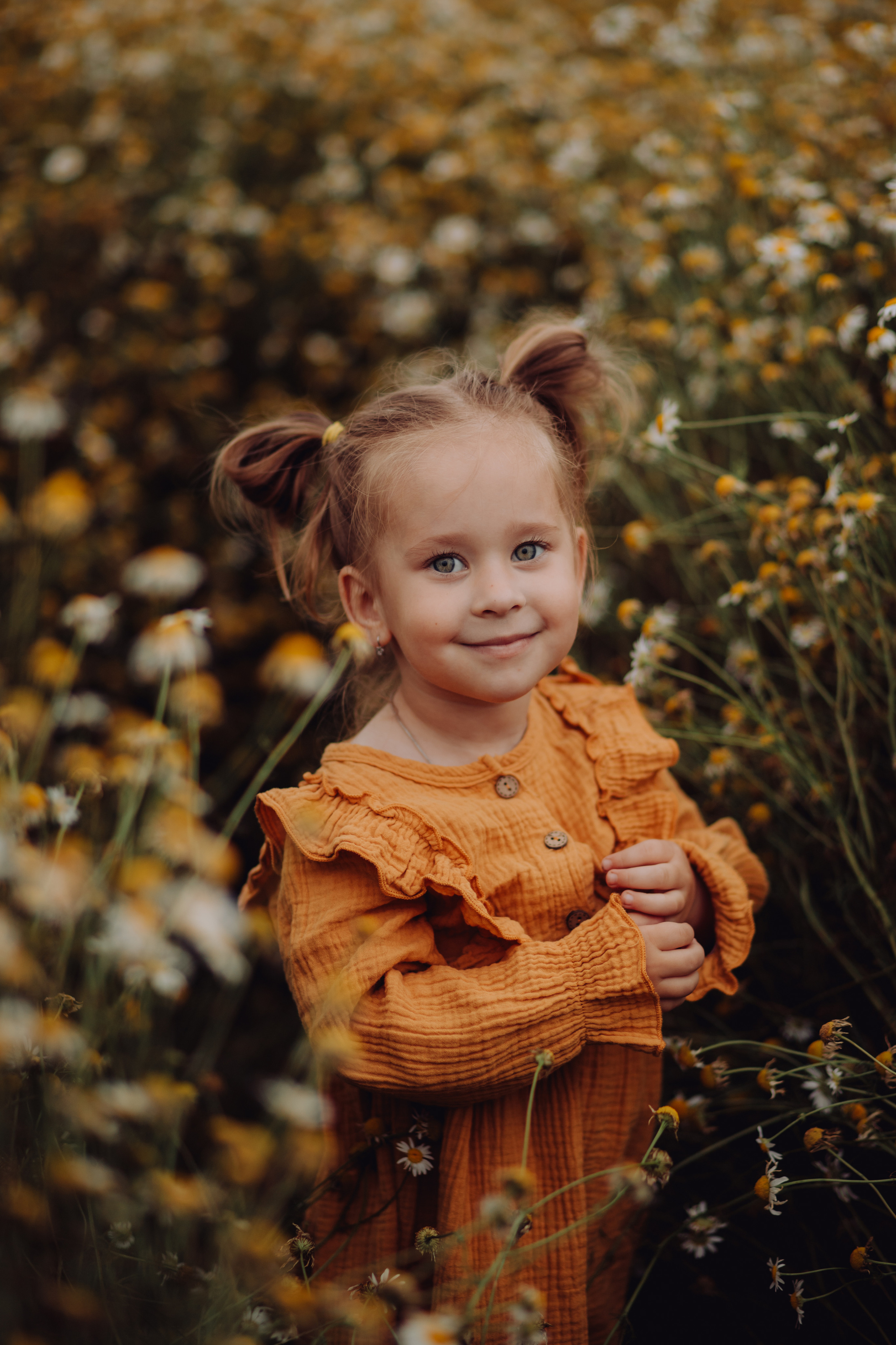 Фотосессия в Ромашковом поле. Семейный и детский фотограф в Краснодаре Катя Гор