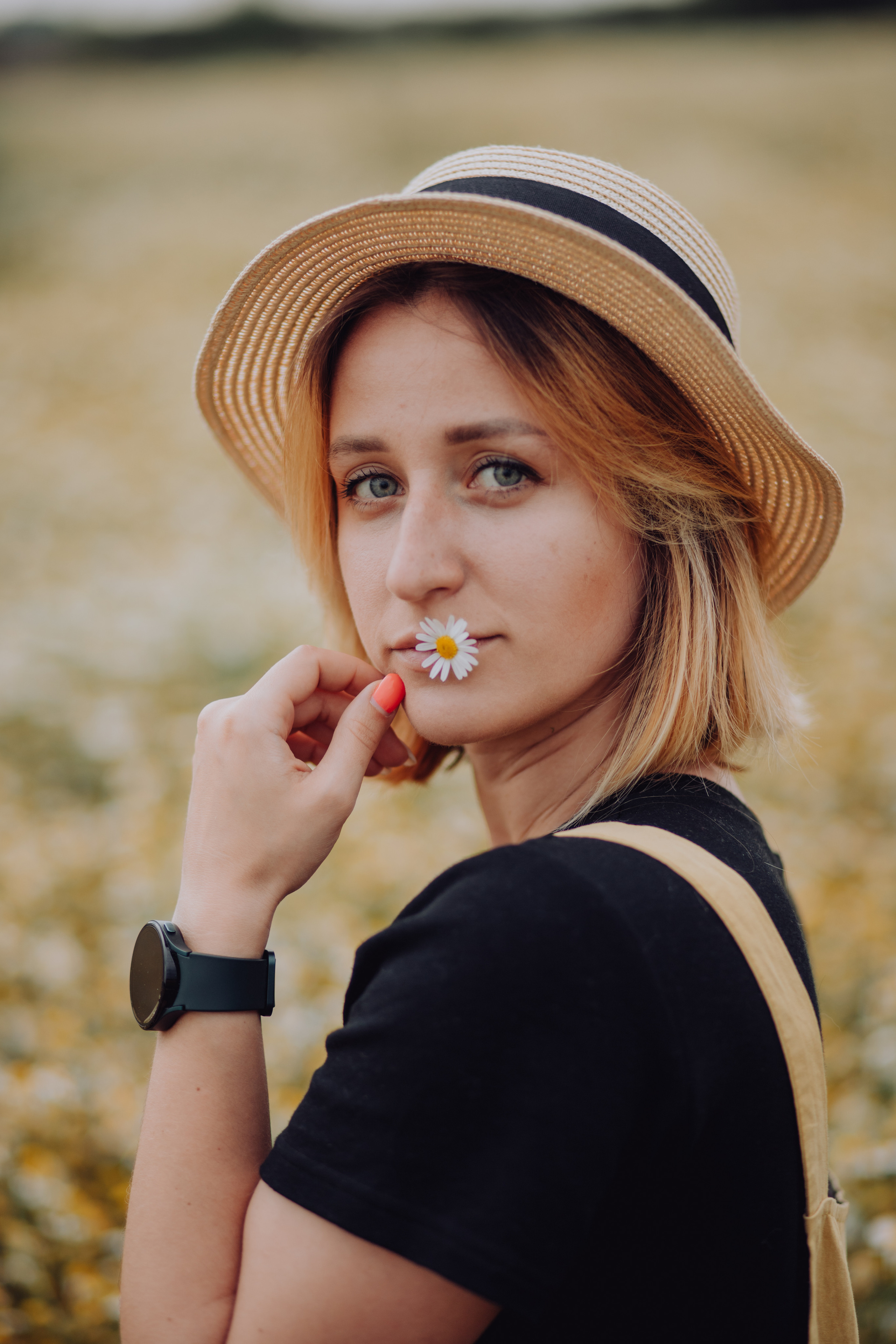 Фотосессия в Ромашковом поле. Семейный и детский фотограф в Краснодаре Катя Гор