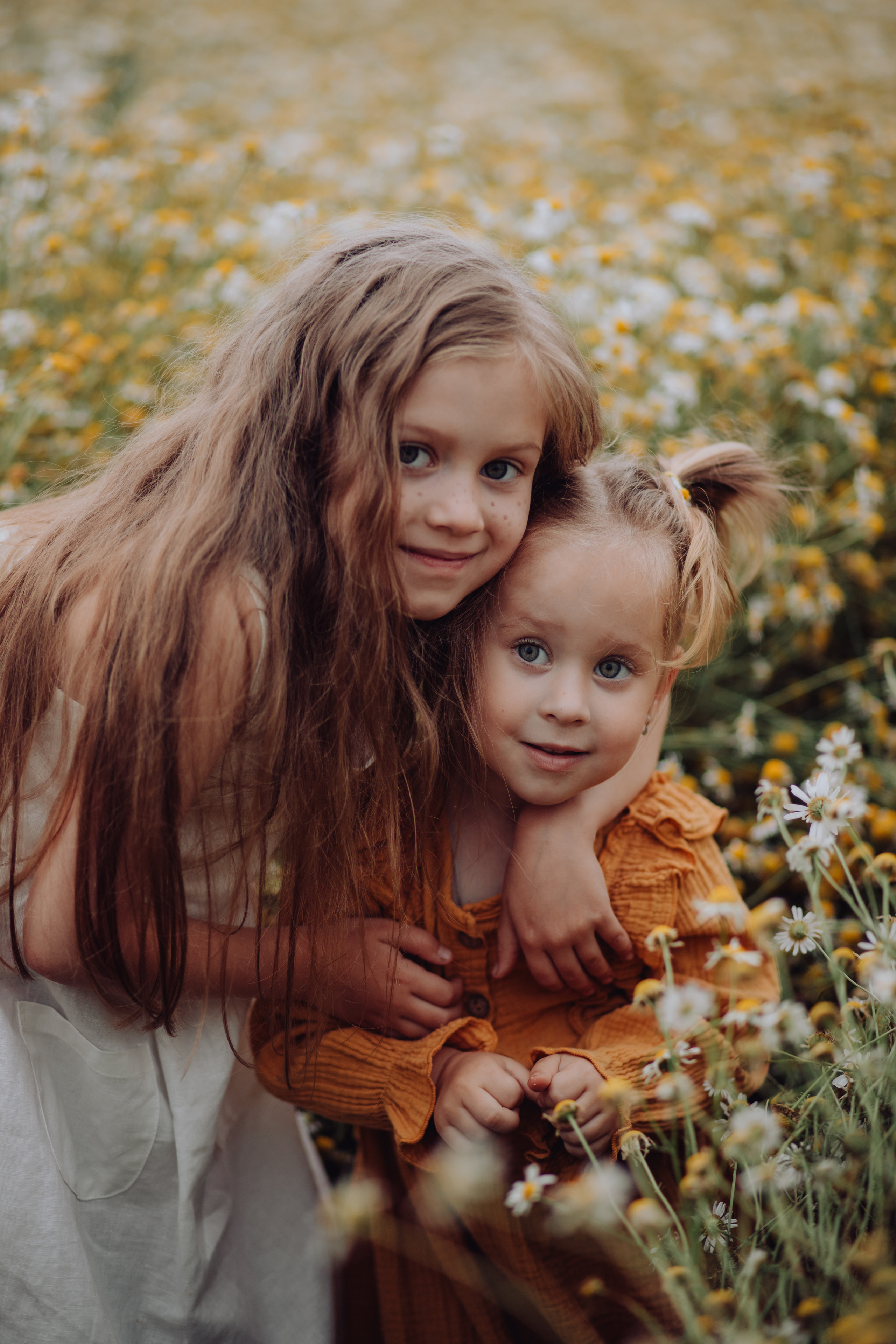 Фотосессия в Ромашковом поле. Семейный и детский фотограф в Краснодаре Катя Гор