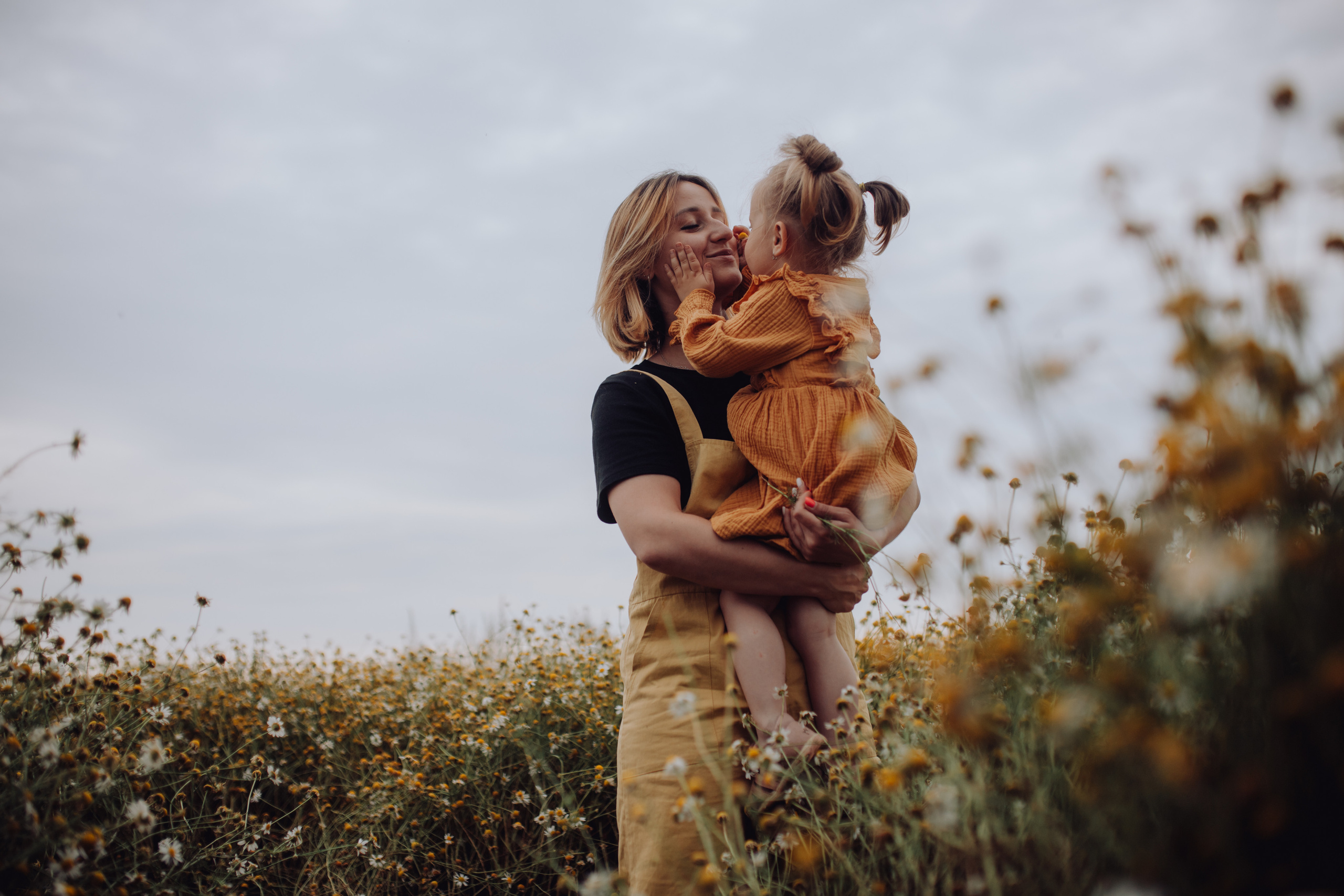Фотосессия в Ромашковом поле. Семейный и детский фотограф в Краснодаре Катя Гор