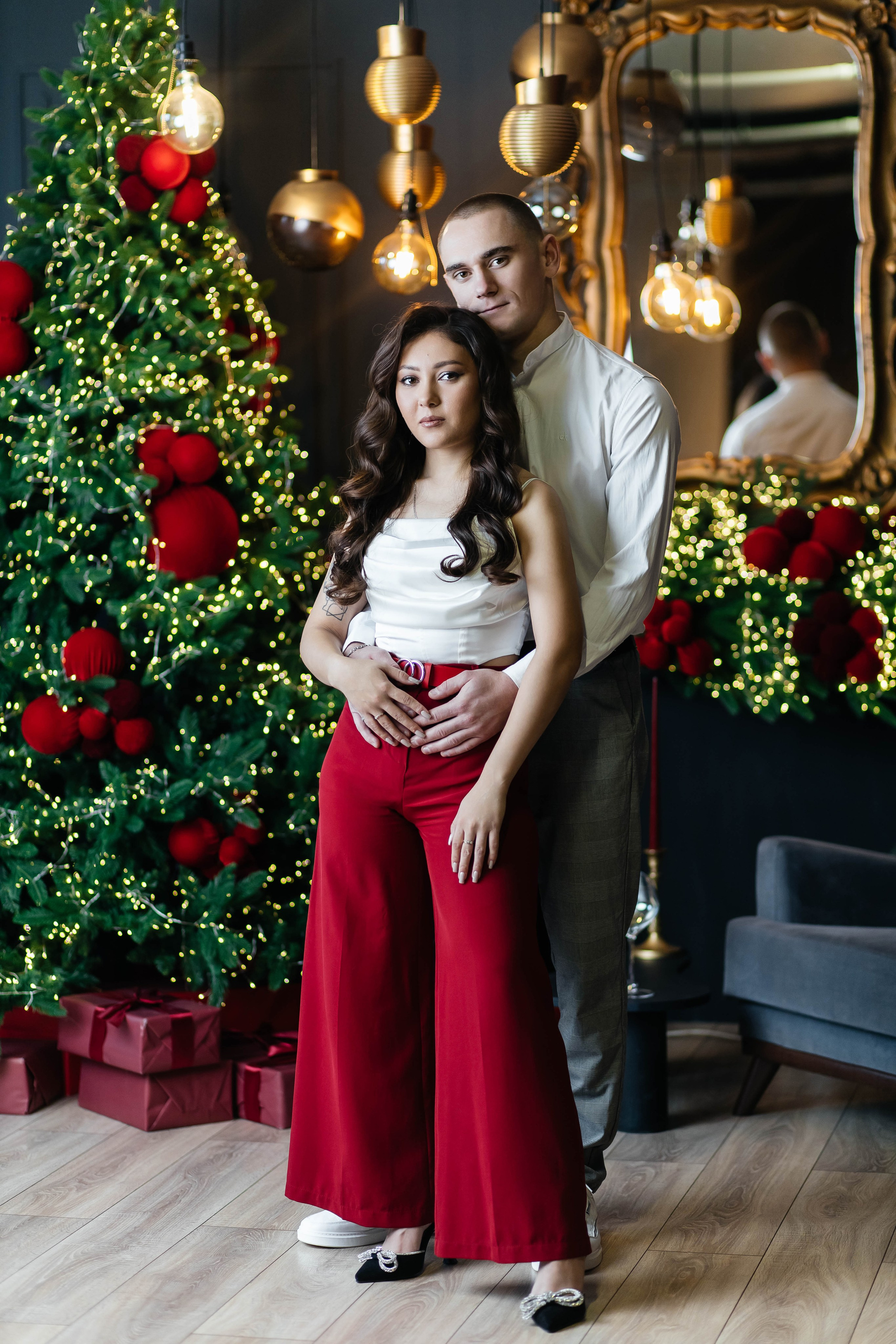 Новый год 2026 Анжела и Олег. Женский фотограф в Оренбурге Ирина Заводчикова