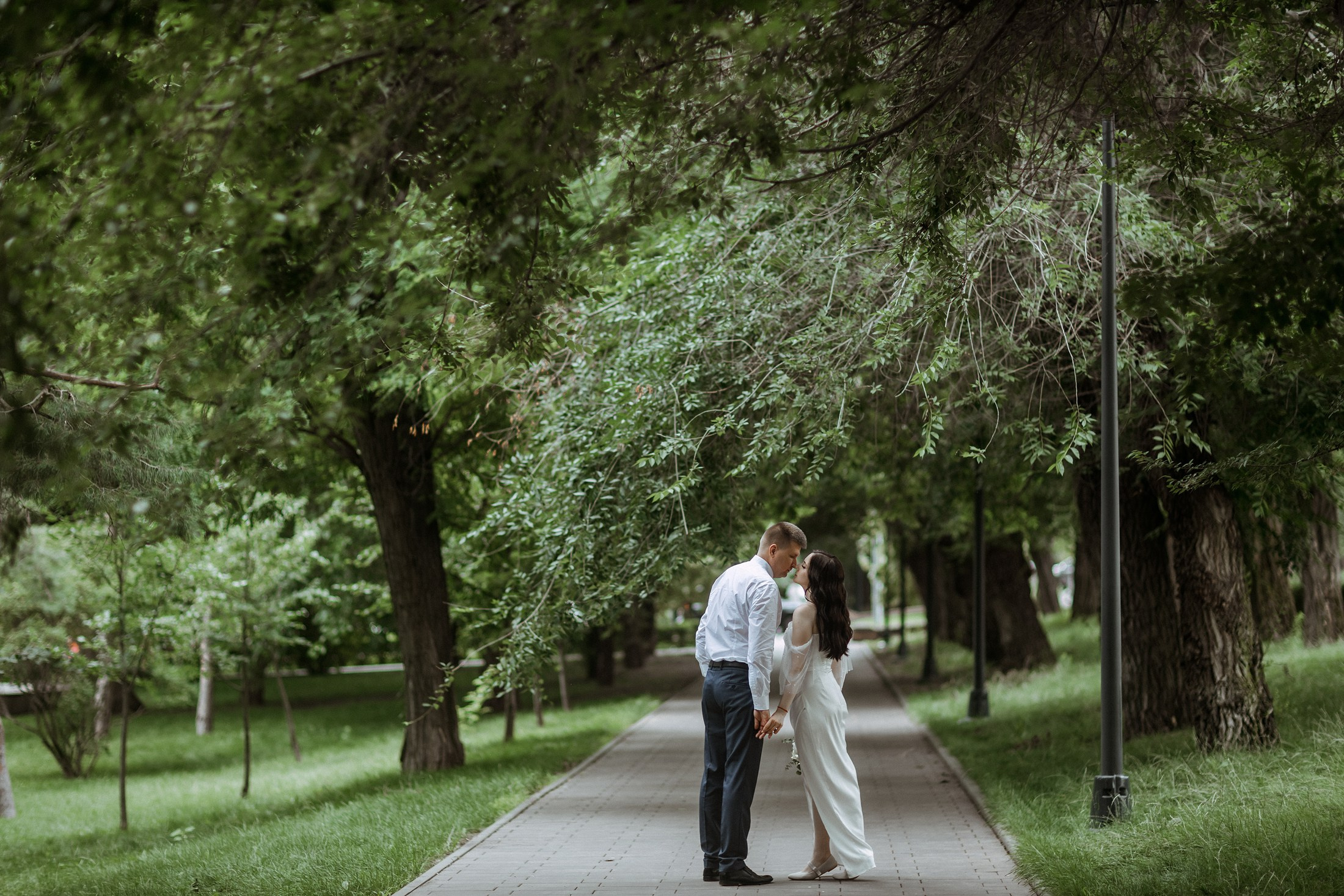 Свадебная фотосессия. Фотографы в городе Волгограде — Людмила Агеева и Алексей Околелов