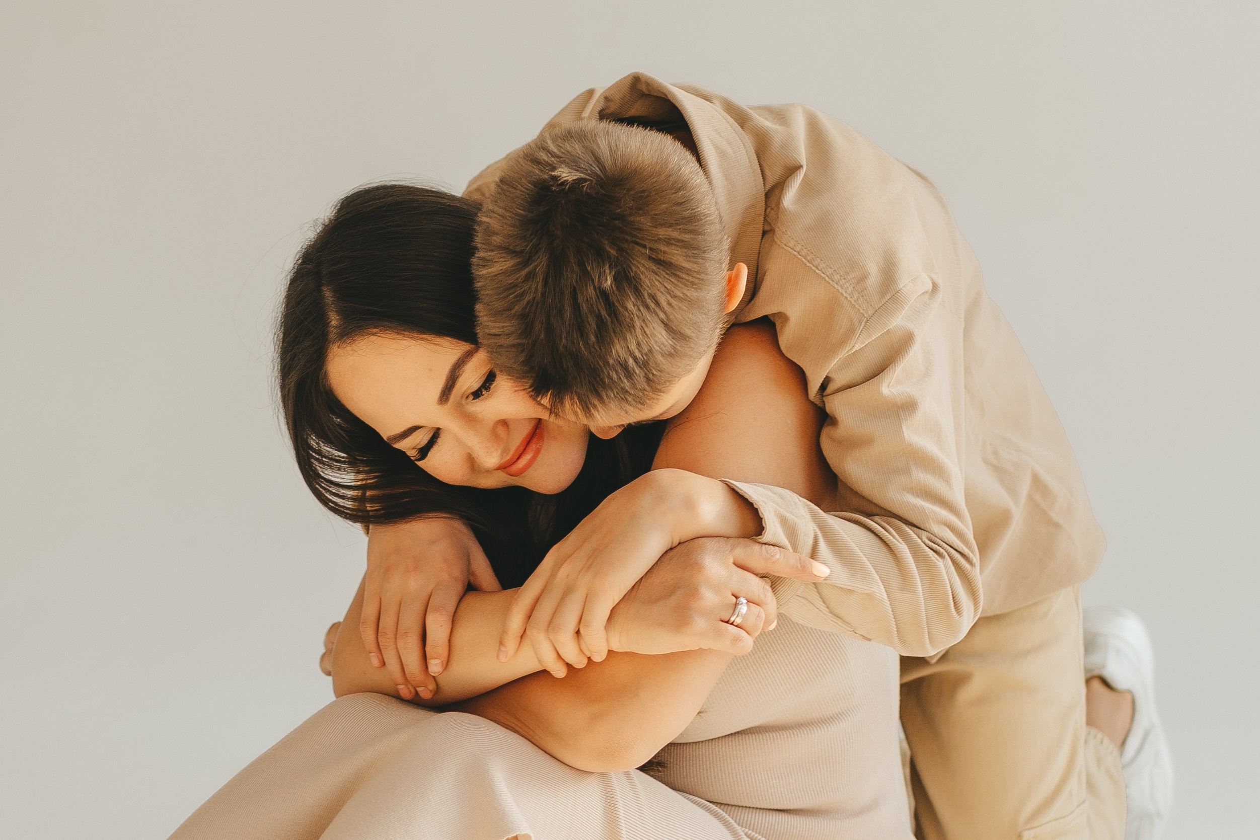 Семейная фотосессия в студии. Семейный и детский фотограф и видеограф в Москве, Дрокина Наталья