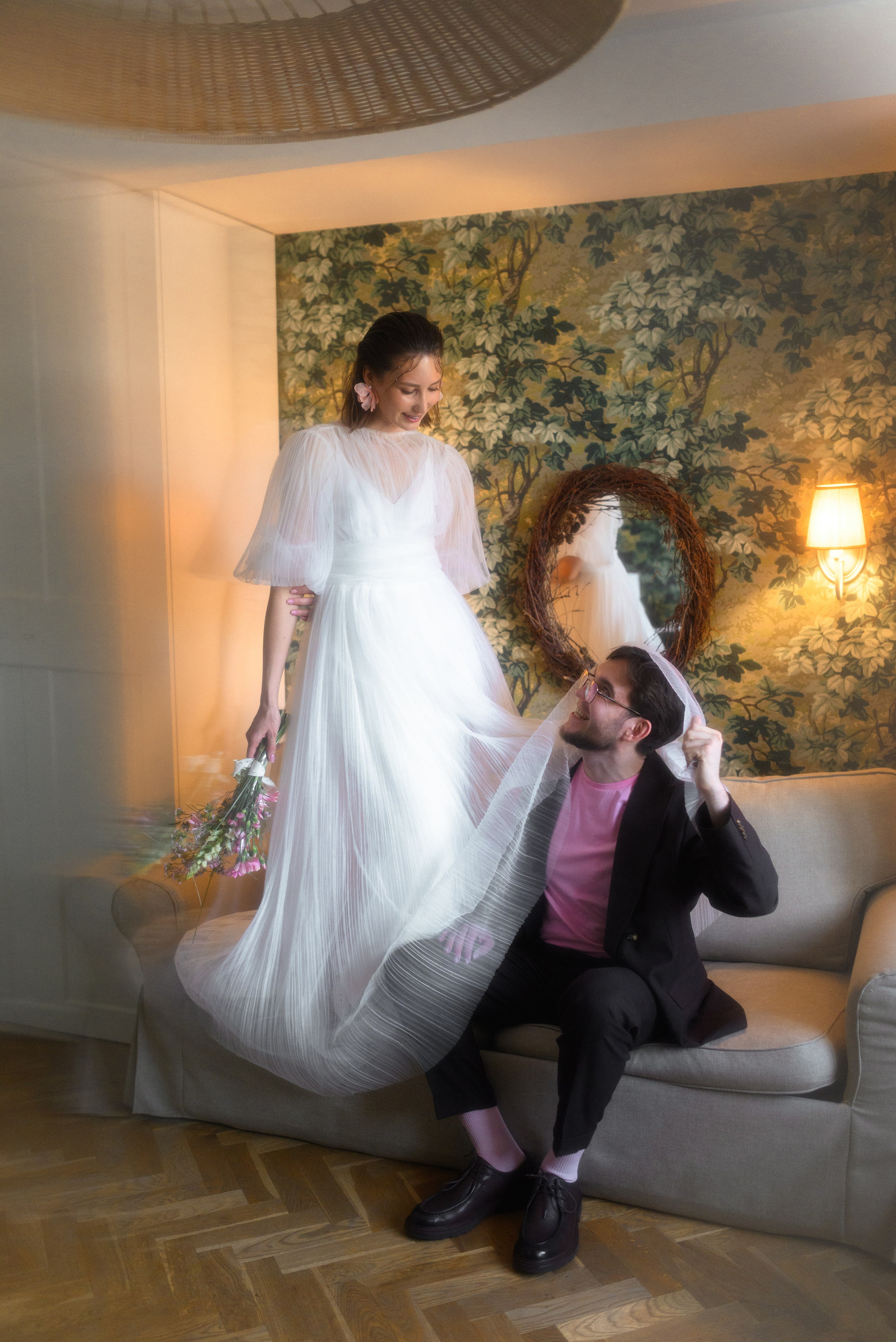 Сборы Вероники и Фаиля. Свадебный фотограф Анастасия Бударина