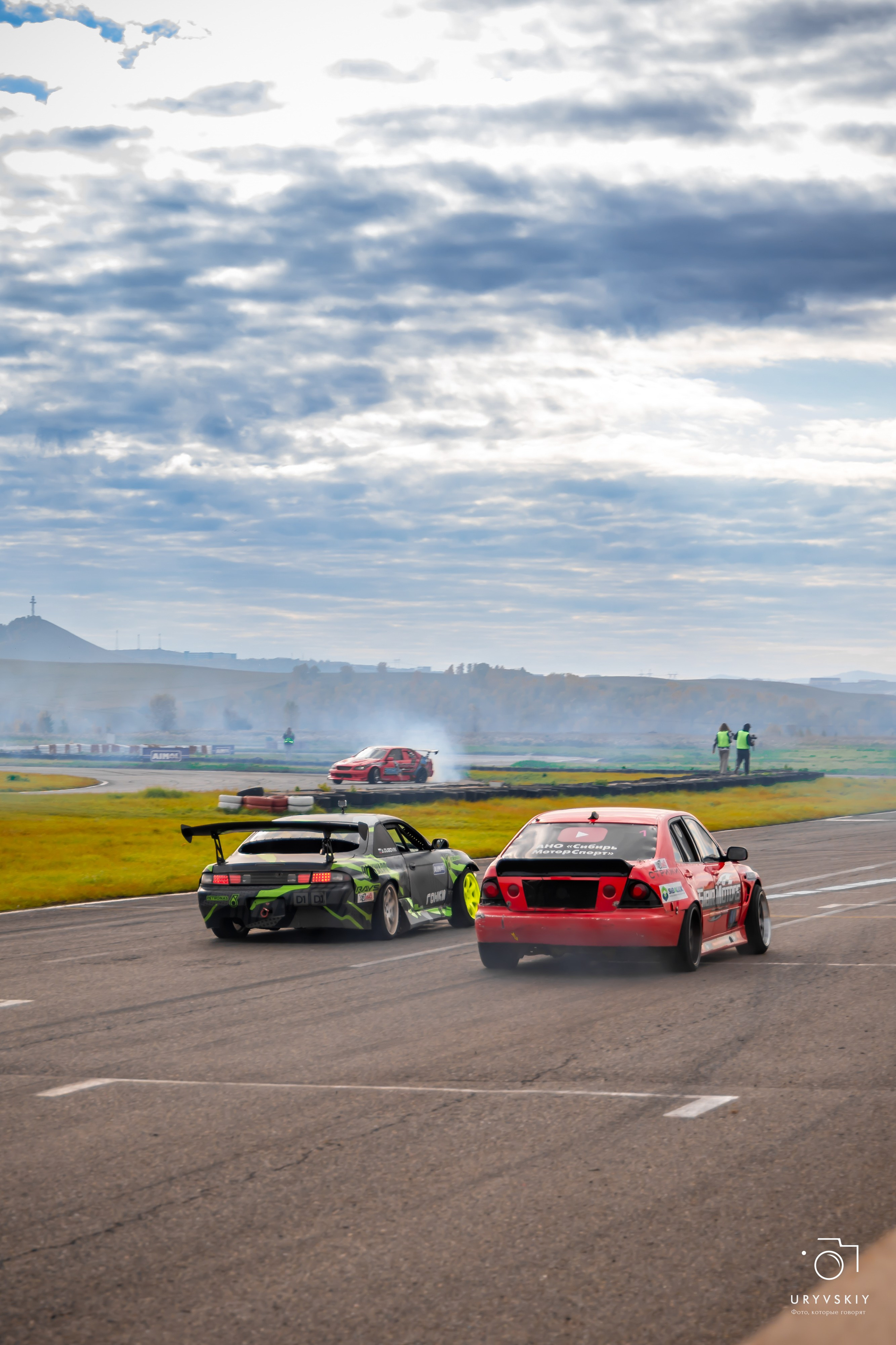 Красное кольцо. Дрифт баттл. Игорь Урывский. Фотограф Красноярск