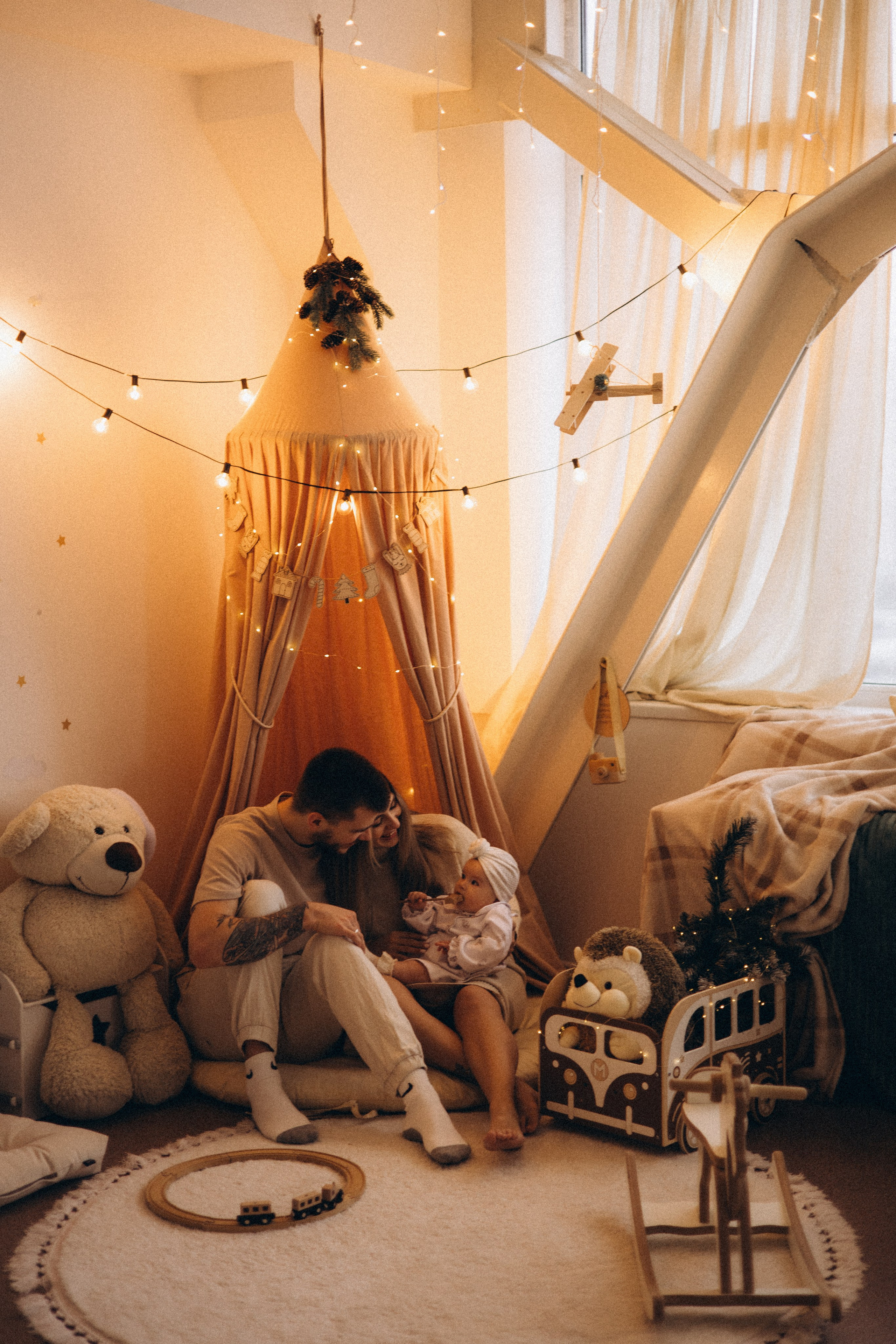 Даша, Олег и Варвара. Семейный фотограф в Красноярске Екатерина Гайнутдинова