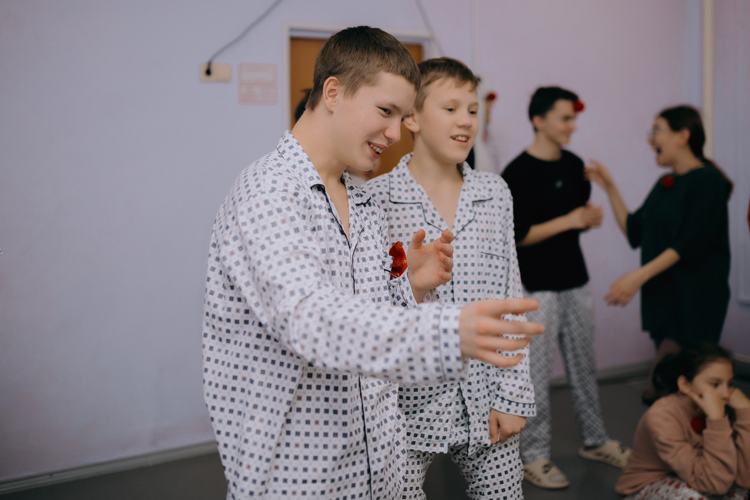 Пижамная вечеринка в школе-интернате № 5 // 27.12.2024. Денис Прохоров Фотограф в г. Магнитогорск