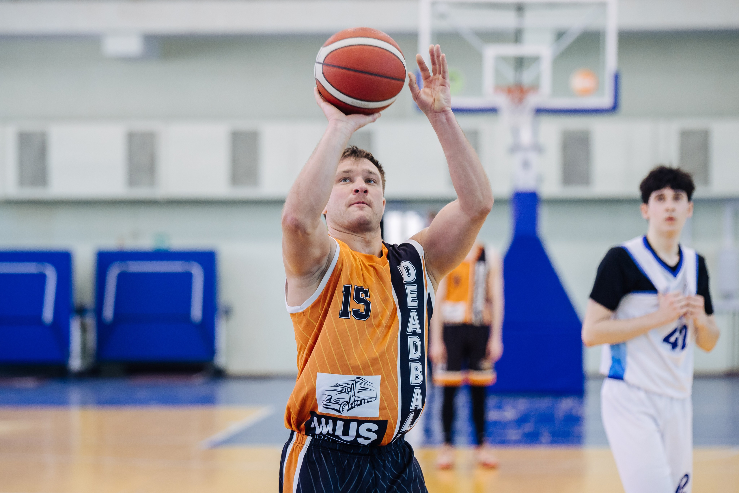 Любительский Чемпионат Магнитогорска по баскетболу // 09.02.25. Денис Прохоров Фотограф в г. Магнитогорск