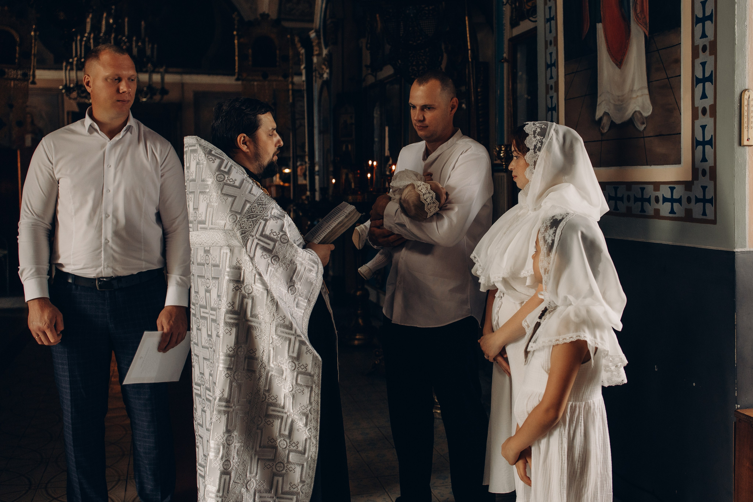 Крещение Есении. Главная