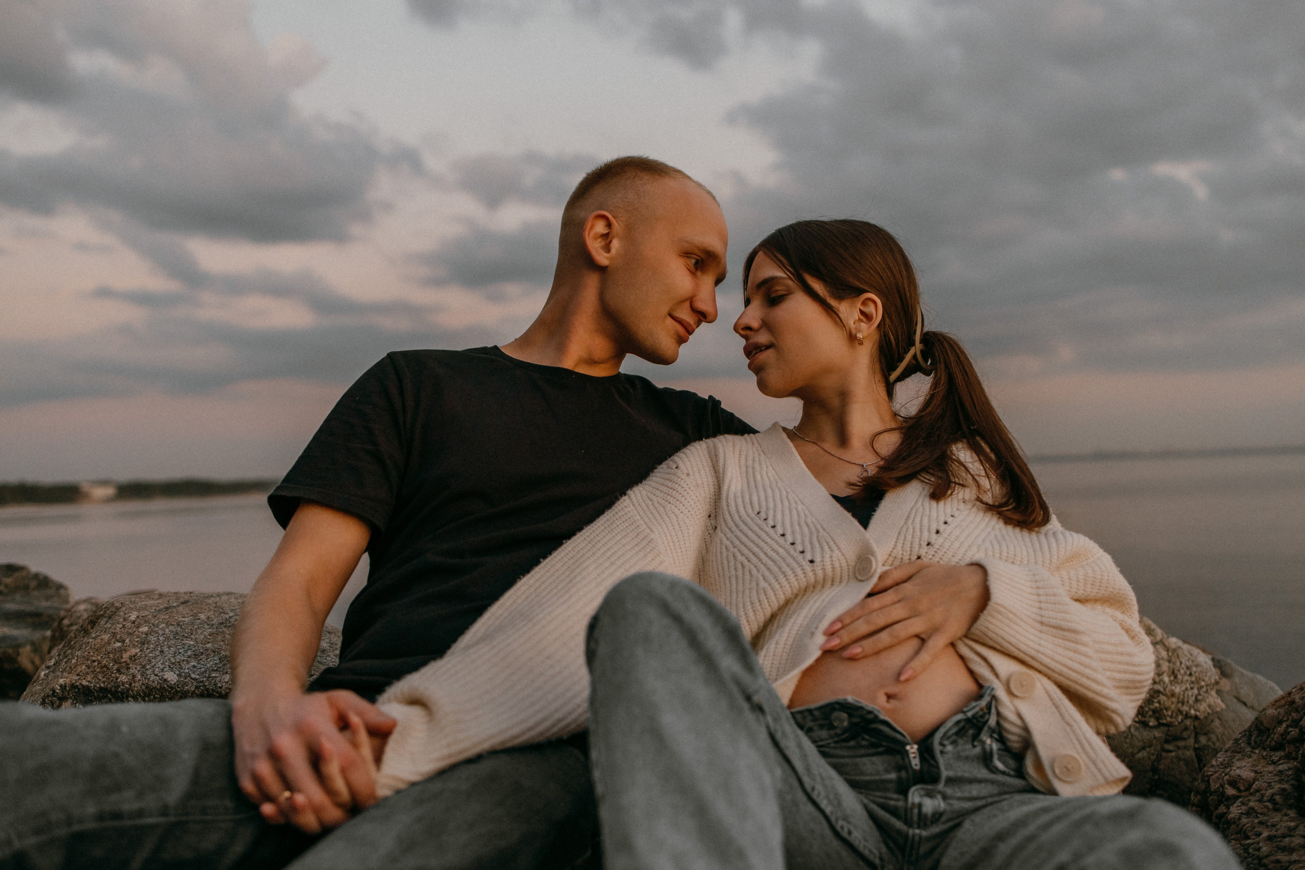 Гендер-пати для двоих на заливе. Фотограф в Санкт-Петербурге Виктория Безверхая