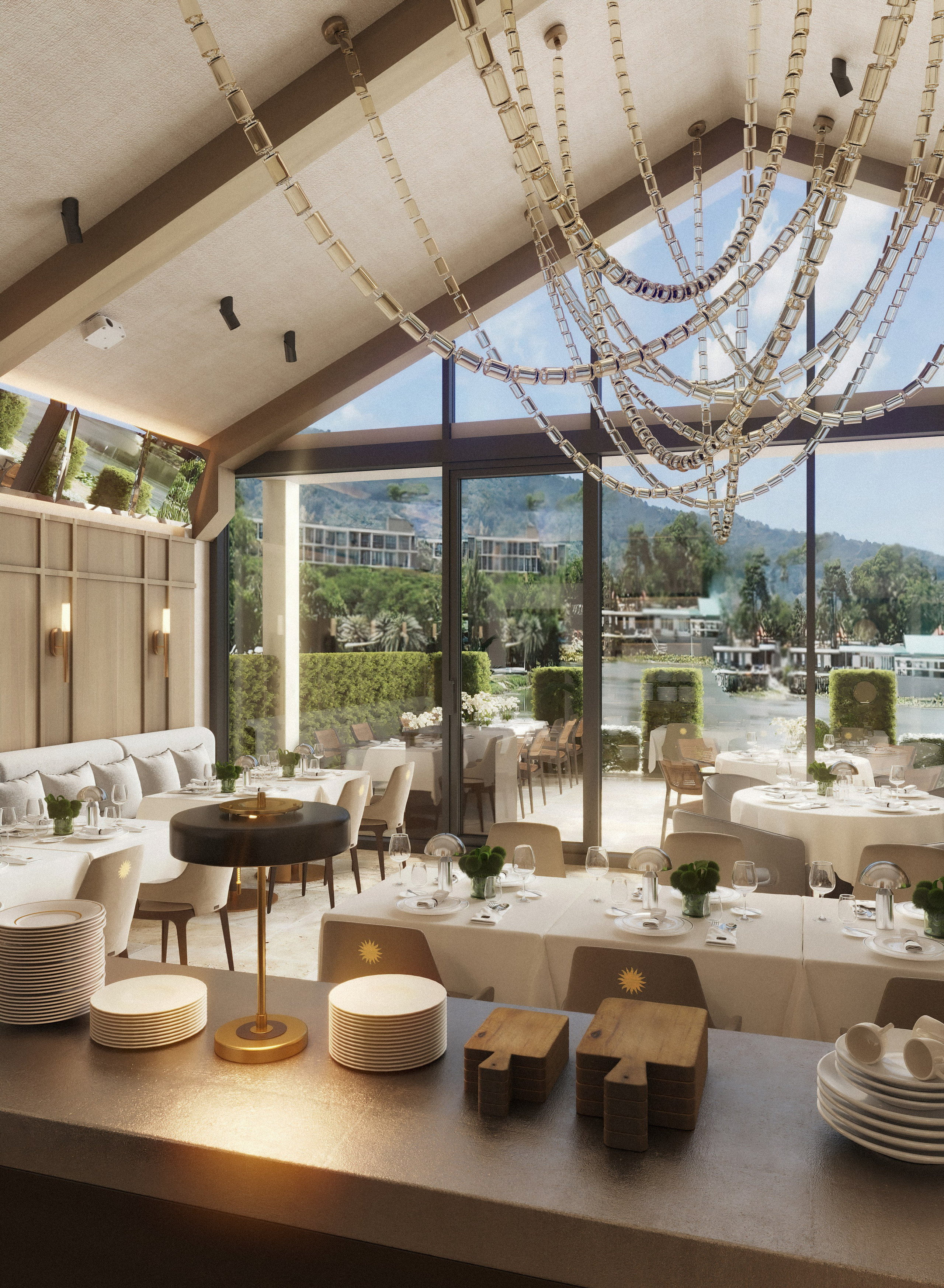 Ресторан. Юлия Григорьева — 3D визуализатор