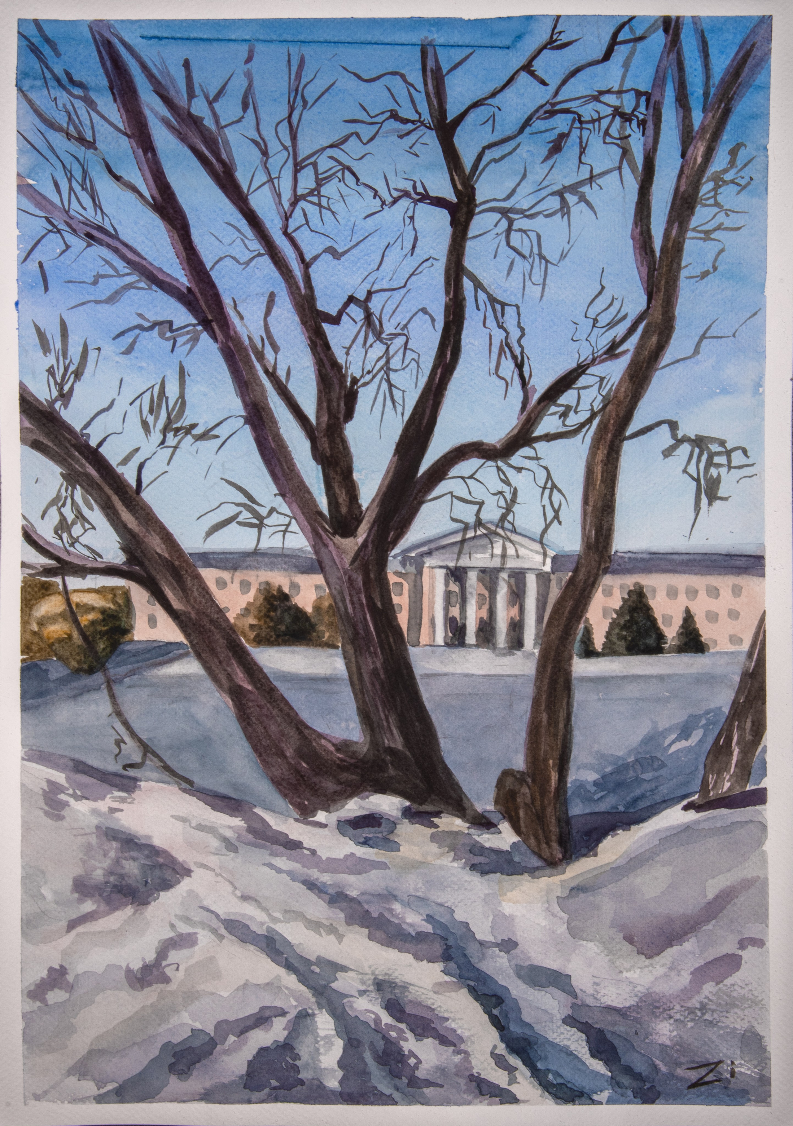 Акварель. Фотограф Юлия Зимина