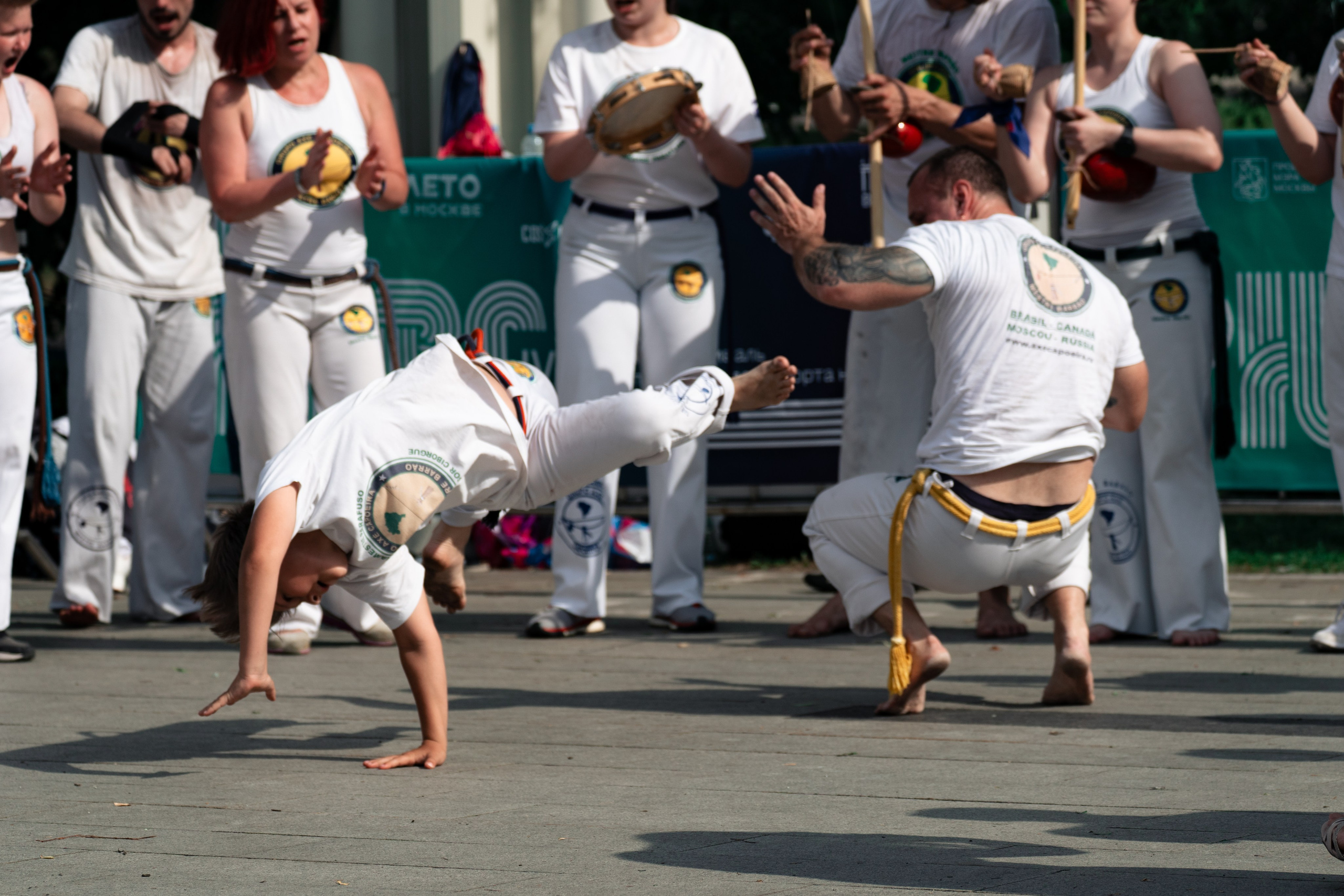 Открытый класс AXE Capoeira на фестивале неолимписких видов спорта на ВДНХ 2025 г:. Фотограф в Москве Ткаченко Владимир