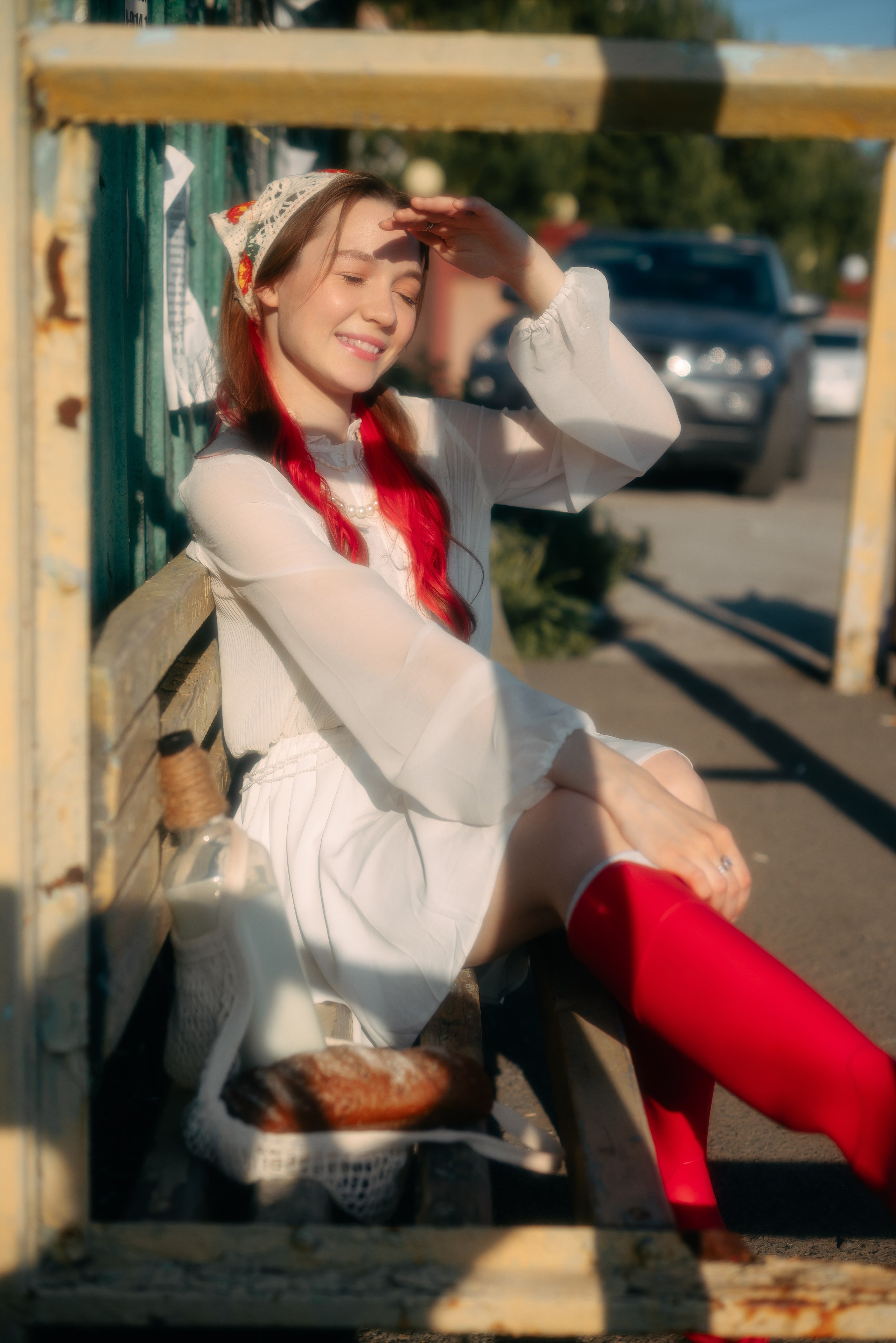 Фотосессия в деревенском стиле в Сухово г. Кемерово