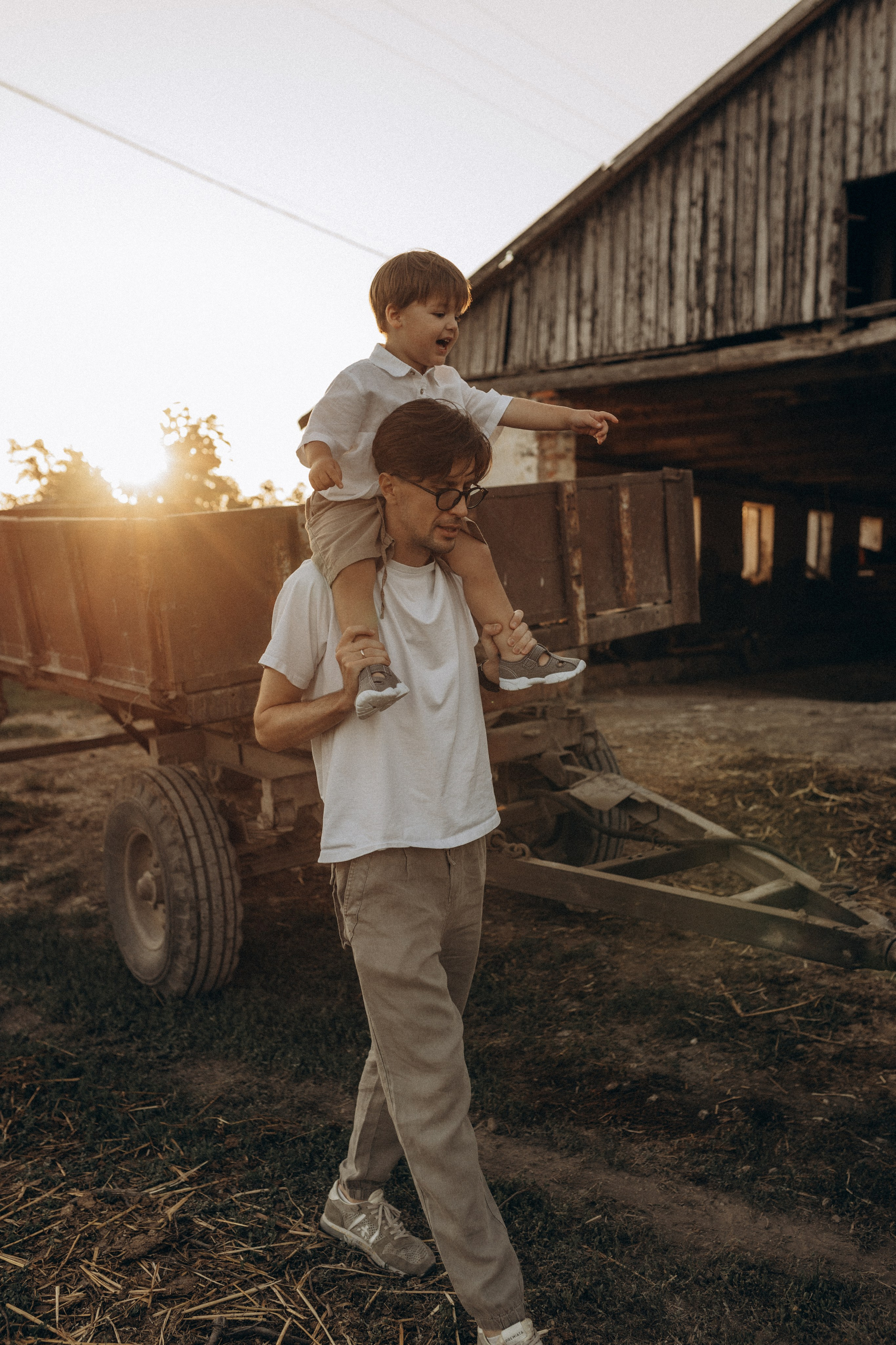 Миша Таня и Лев на ферме. Семейный фотограф в Новороссийске и Анапе Александра Яковлева