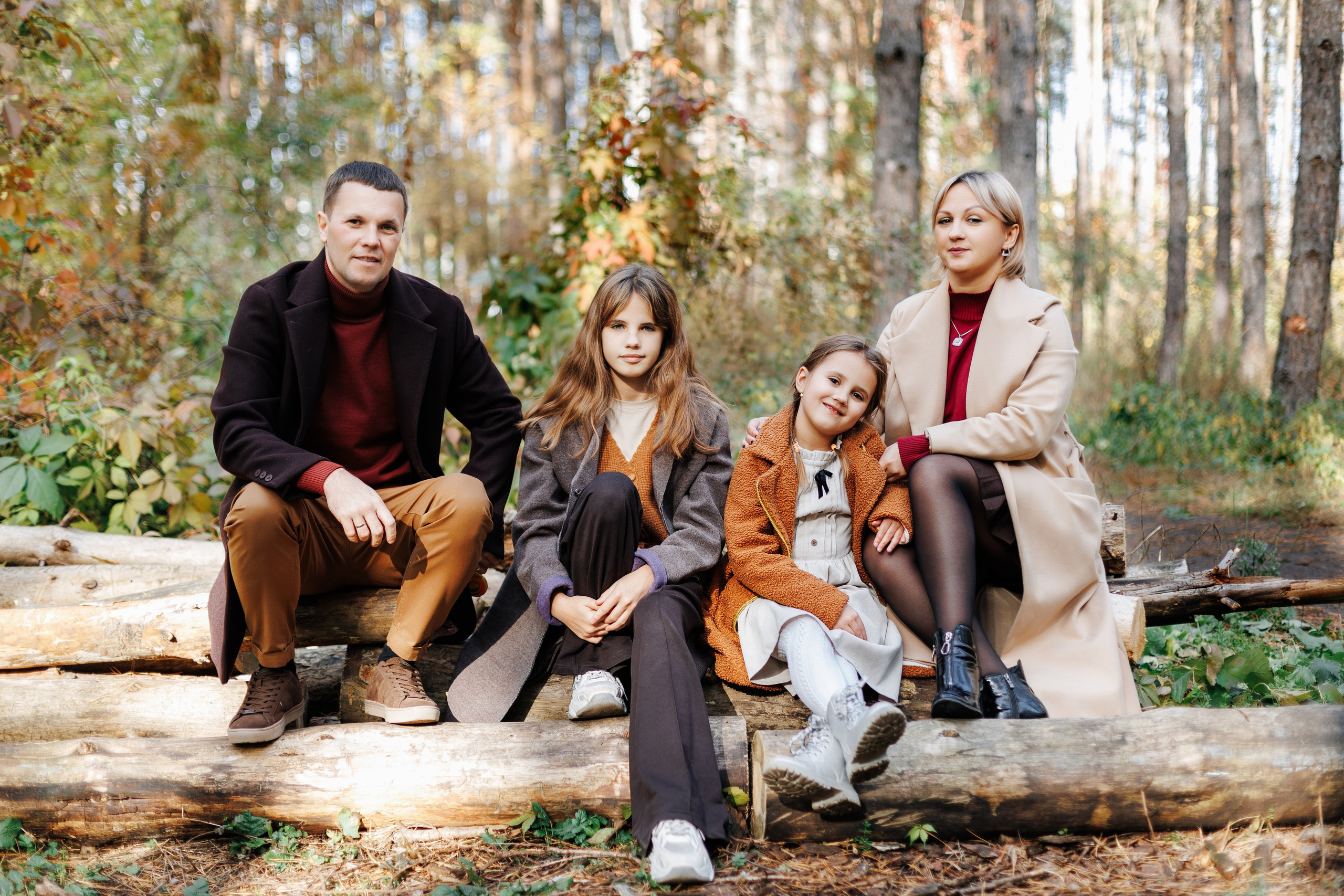 Осенняя прогулка. Свадебный и семейный фотограф в городе Воронеж. Ирина Боловина