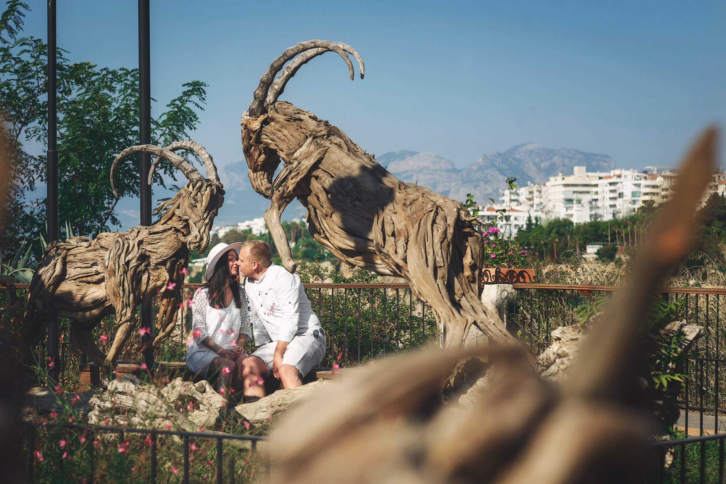 Walking through the Kaleici district in Antalya, Turkey. Photographer in Warsaw