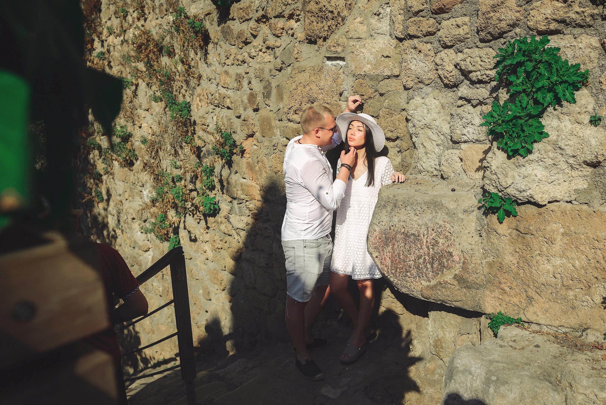 Walking through the Kaleici district in Antalya, Turkey. Photographer in Warsaw