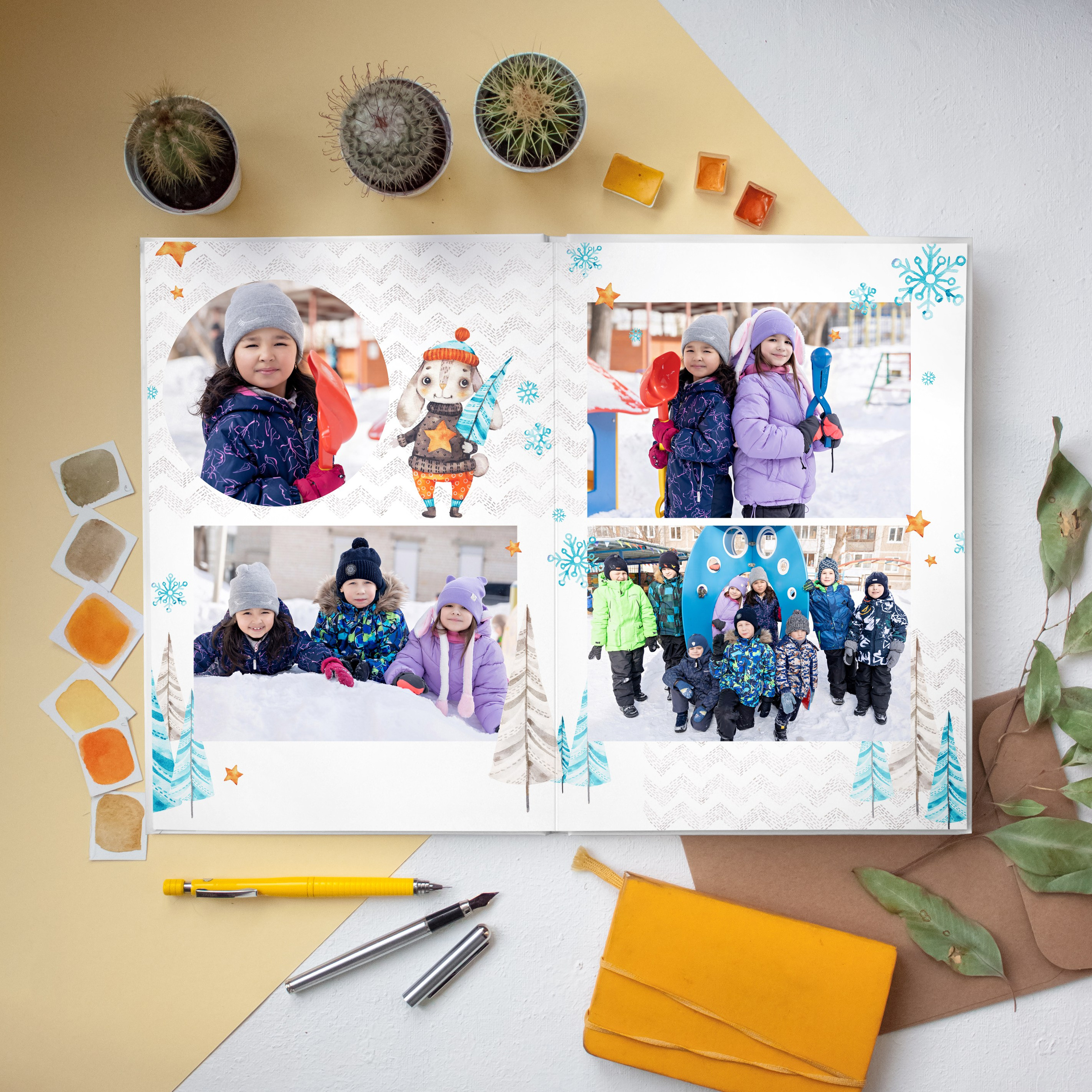 Альбом 23×30 Ушастики от 1400р. Семейный и детский фотограф в Перми Ася Леонтьева