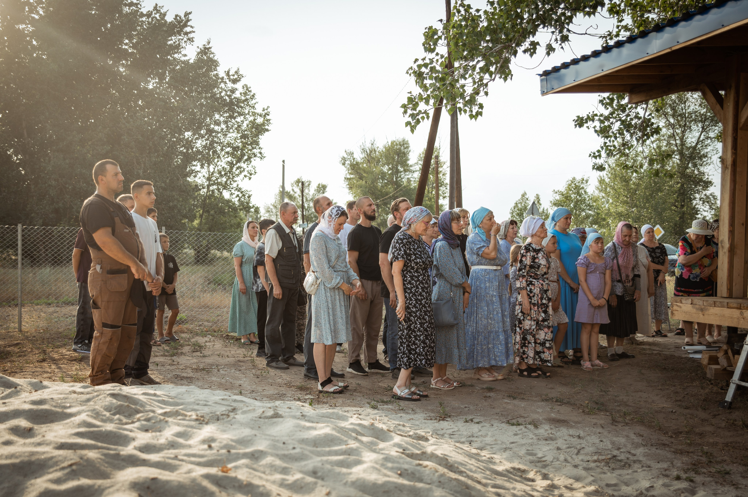 Освещение купола в храме Казанской иконы Божьей Матери х. Закутский. Церковный, семейный и репортажный фотограф Волгоград, Волжский