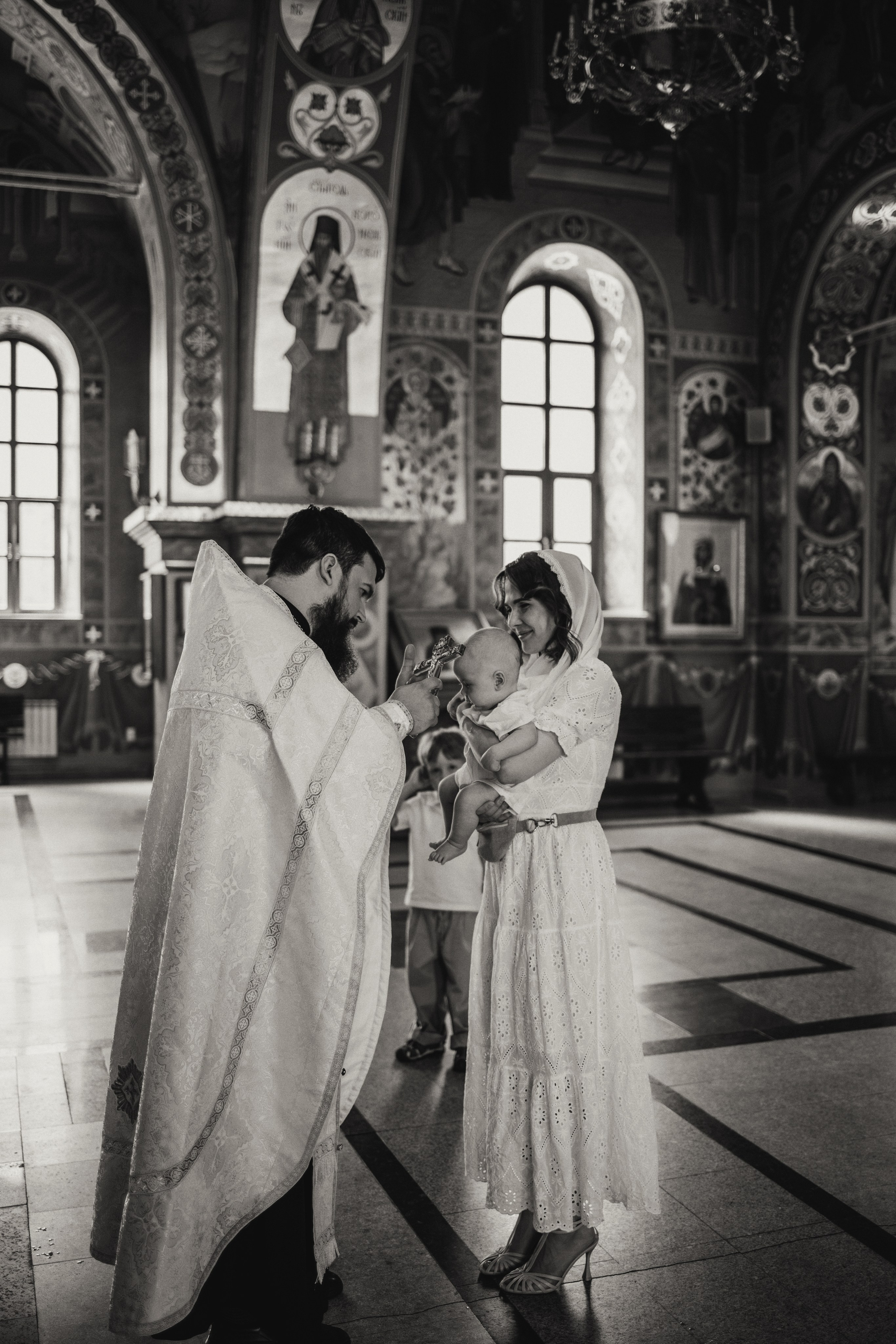 Съемка крещения в Воронеже, фотосессия крещения
