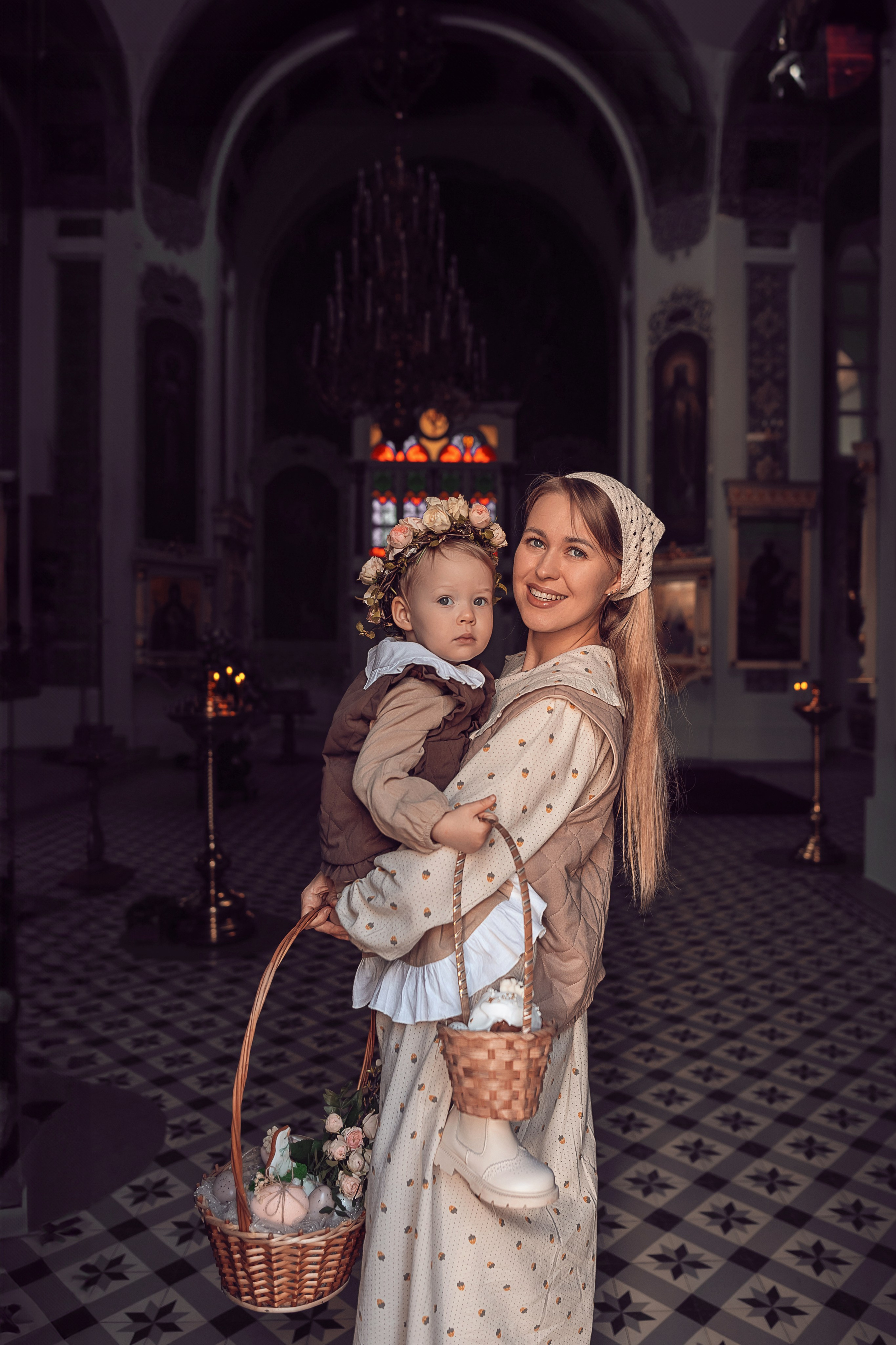 Пасхальная съёмка в Духосошественском соборе. Главная