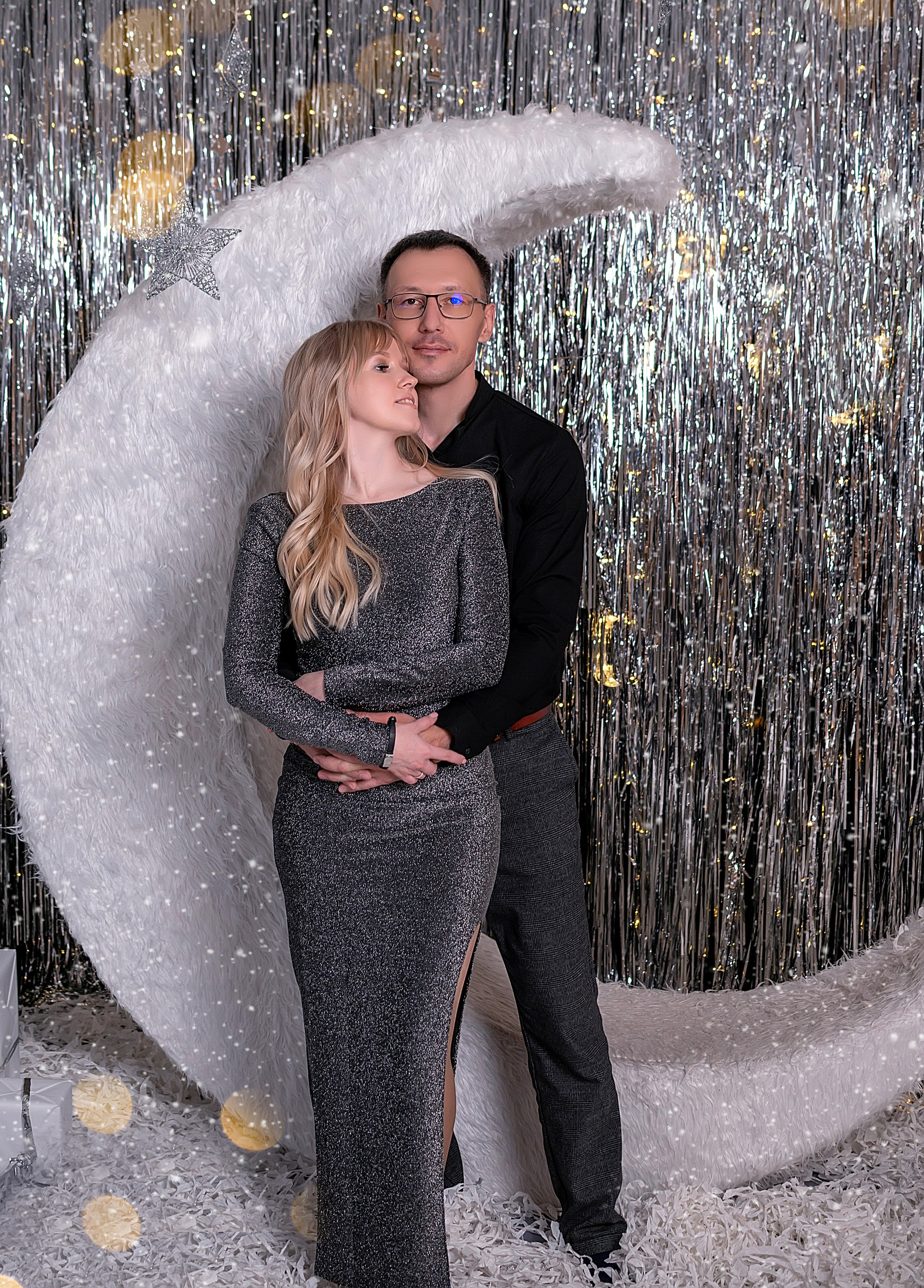 Новогодняя семейная фотосессия в Краснодаре 2023-2024. Фотограф новорожденных Краснодар Малышенко Надежда