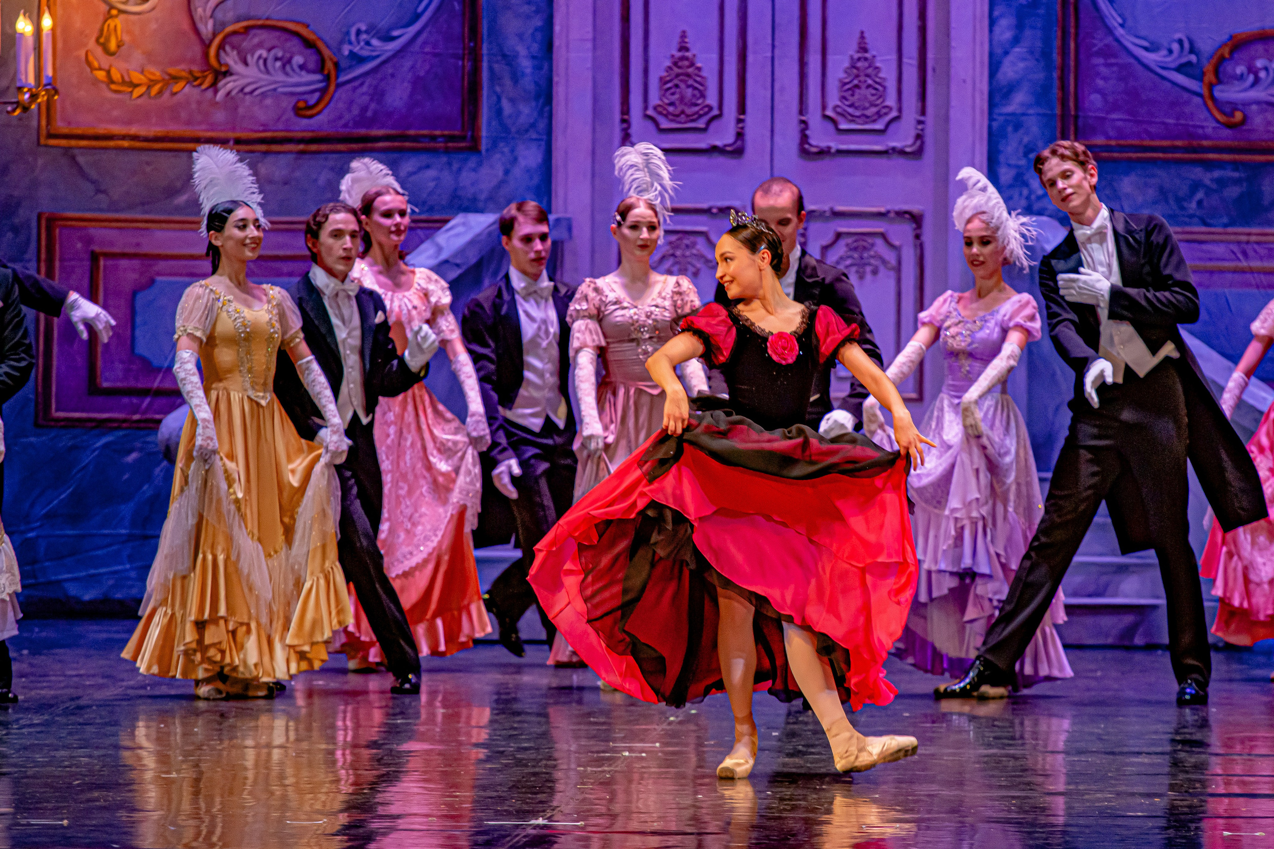 Анюта — спектакль — премьера на сцене Зимнего театра Марийского театра оперы и балета. Фотограф в Сочи Юрий Шептаев