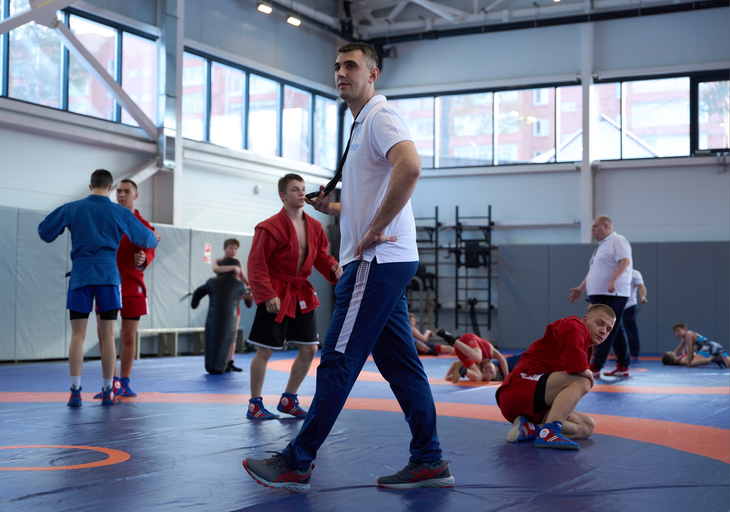 Открытие центров спортивных единоборств «Сокол» Красноярск/Дивногорск. Александр Сазонов Красноярск