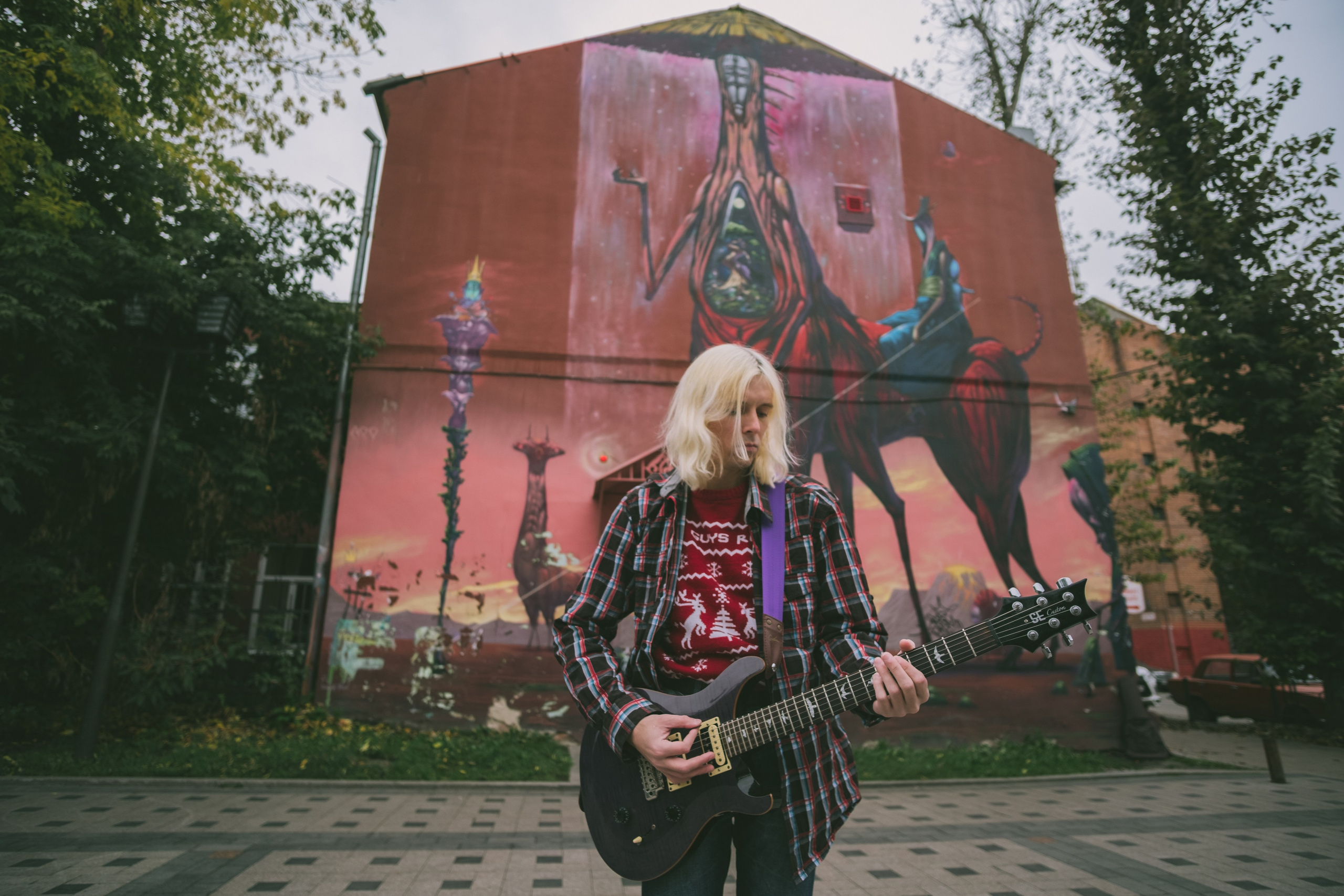 Контент съёмка для музыканта. Фотограф в Иркутске Анна Мирошникова