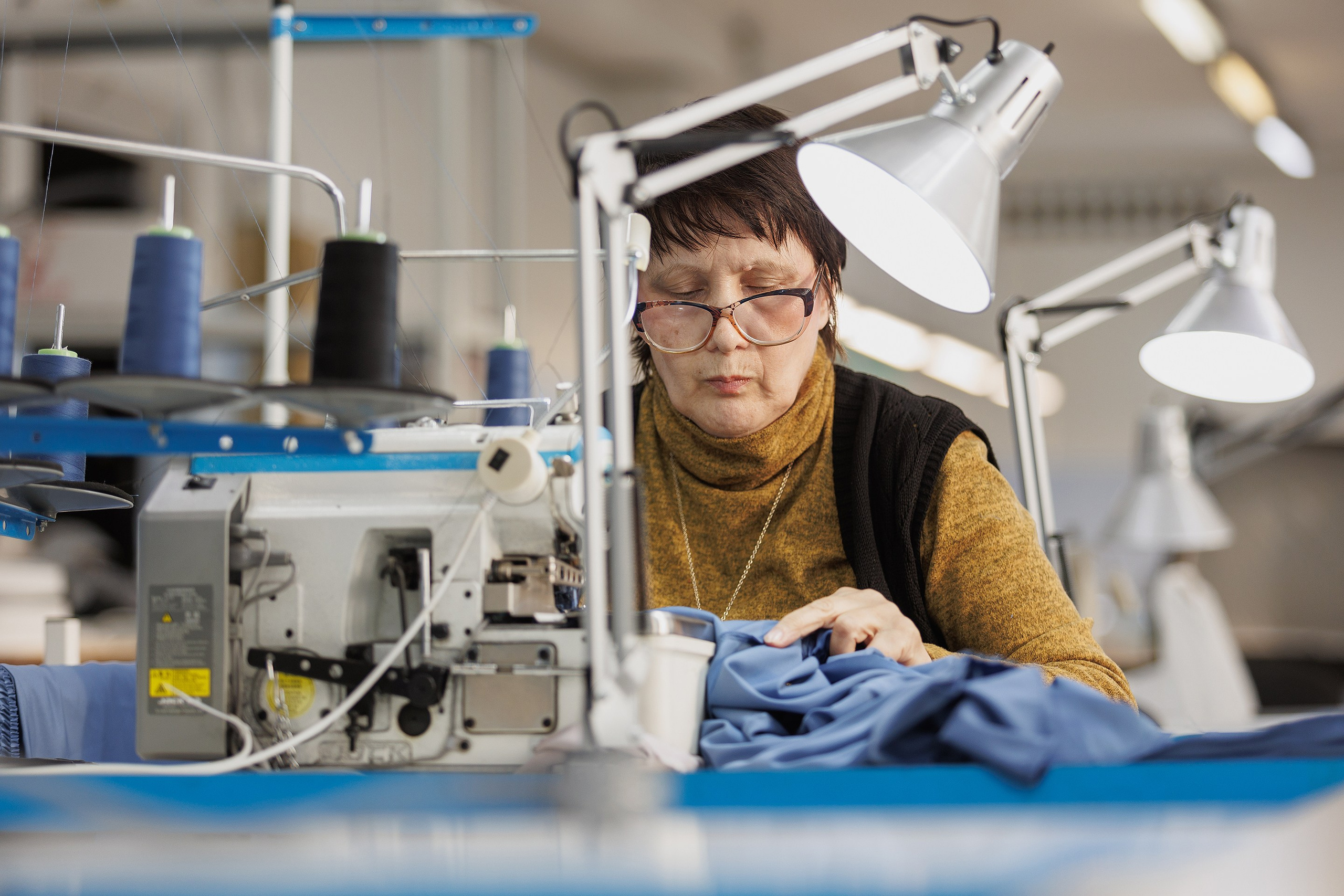 Фотосъемка швейного производства. Профессиональный фотограф в Новосибирске