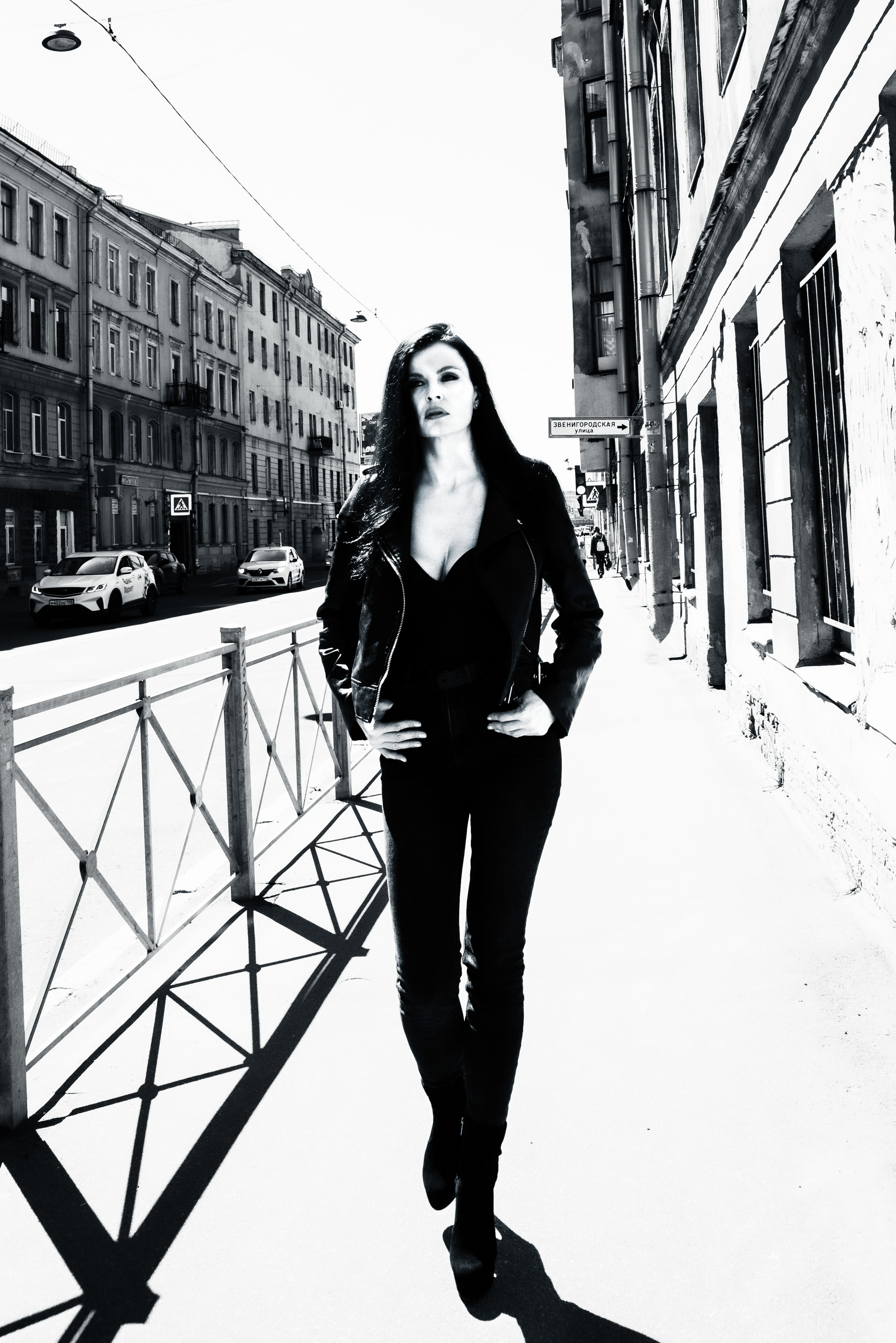 Аня. Фотосессия на улице и в студии