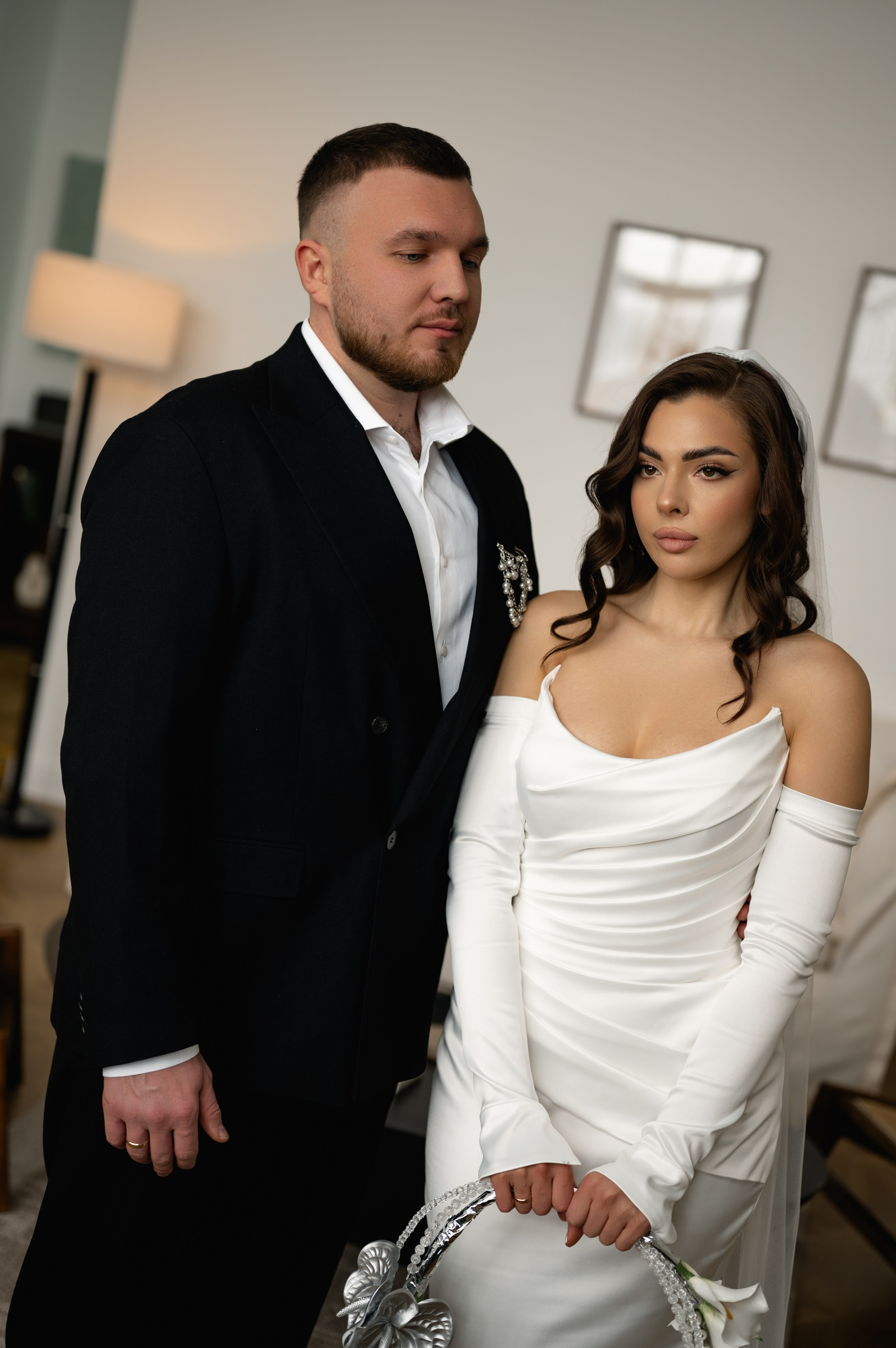 Свадебная фотосессия в студии. Свадебный и семейный фотограф в Краснодаре Алина Мельник