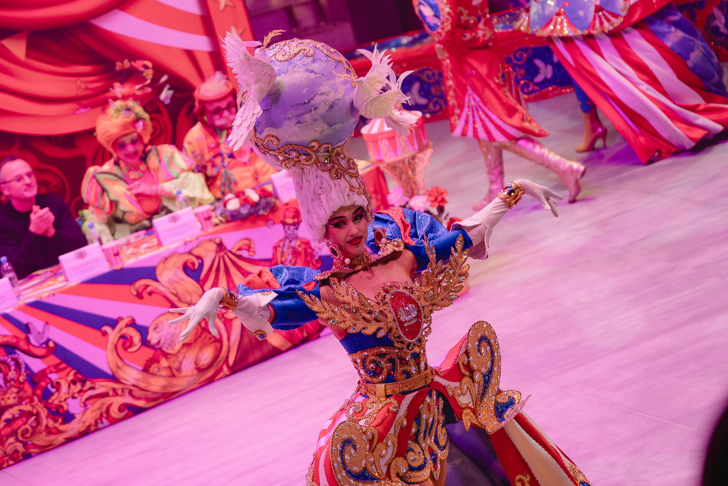 5 Континентов — Пресс-показ в Новосибирском Цирке. Воробьева Ксения — Спортивный и танцевальный фотограф Новосибирск