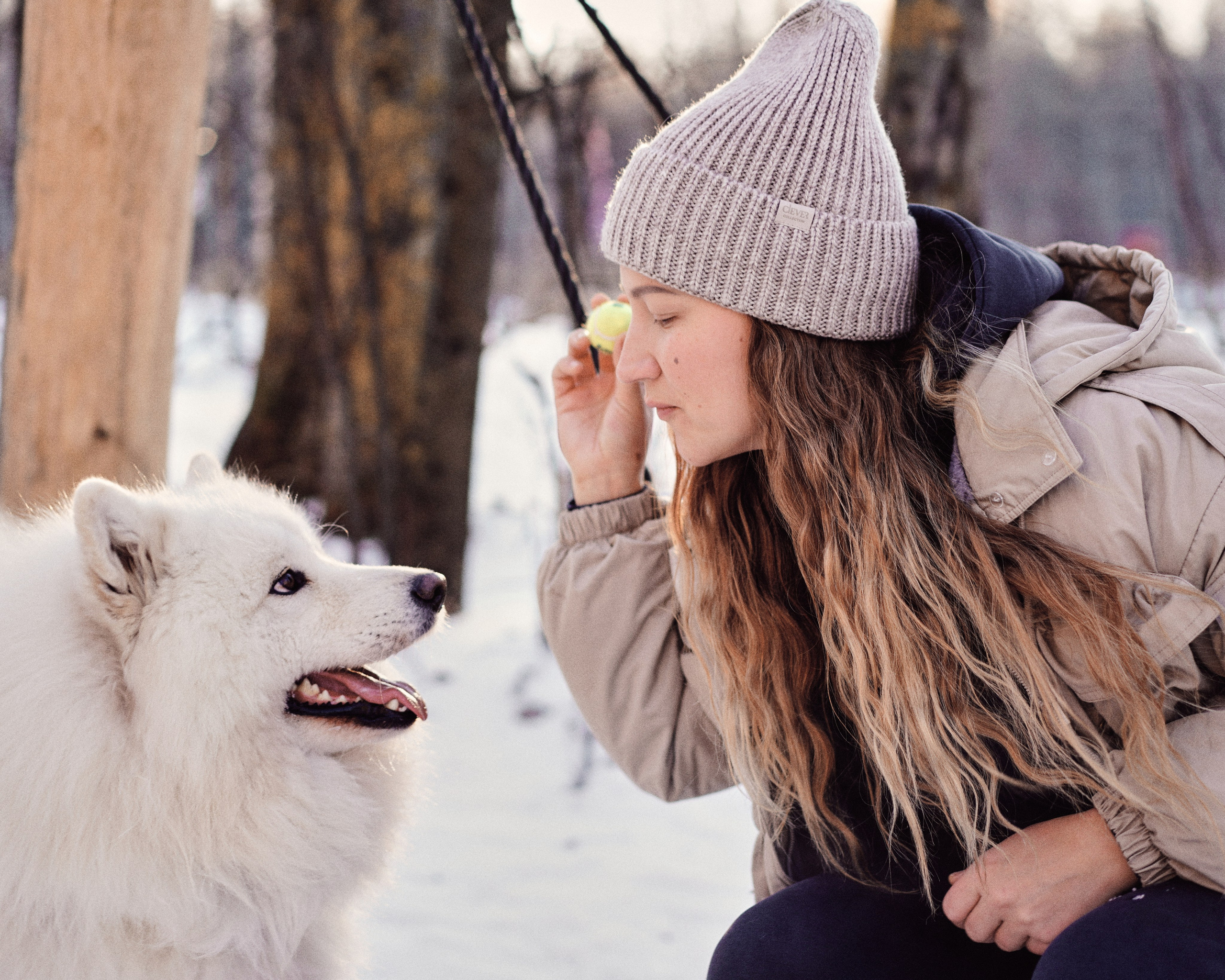 Прогулка морозным утром. Фотограф Казань