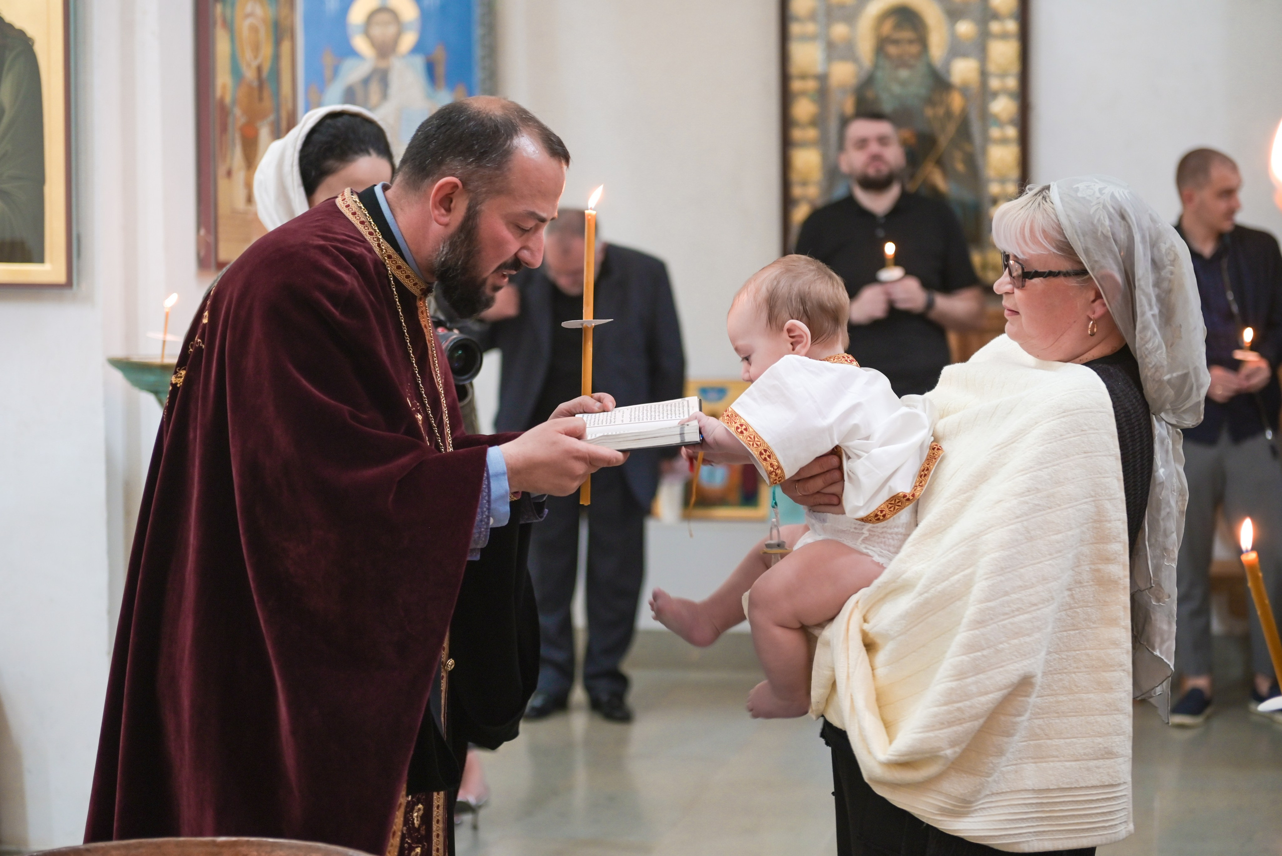 Christening Niko. Фотограф Лика Гомиашвили Тбилиси Грузия