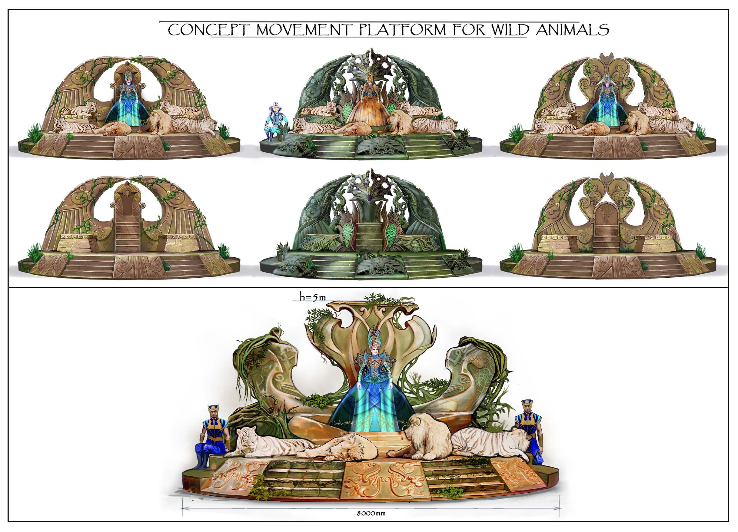 PROPS. Munina Dina. Set design portfolio