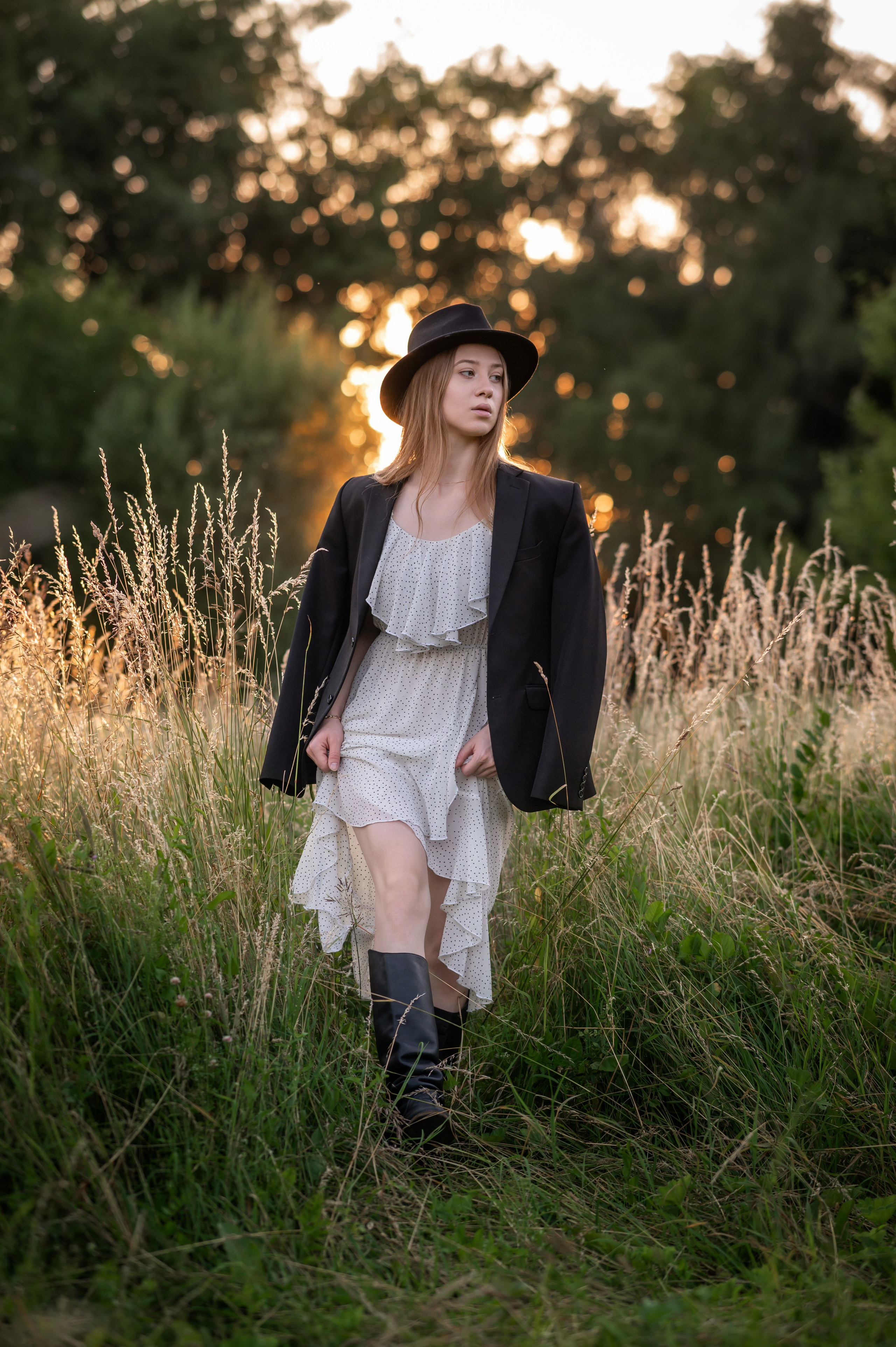 Анастасия в кинодеревне (Горки Ленинские)