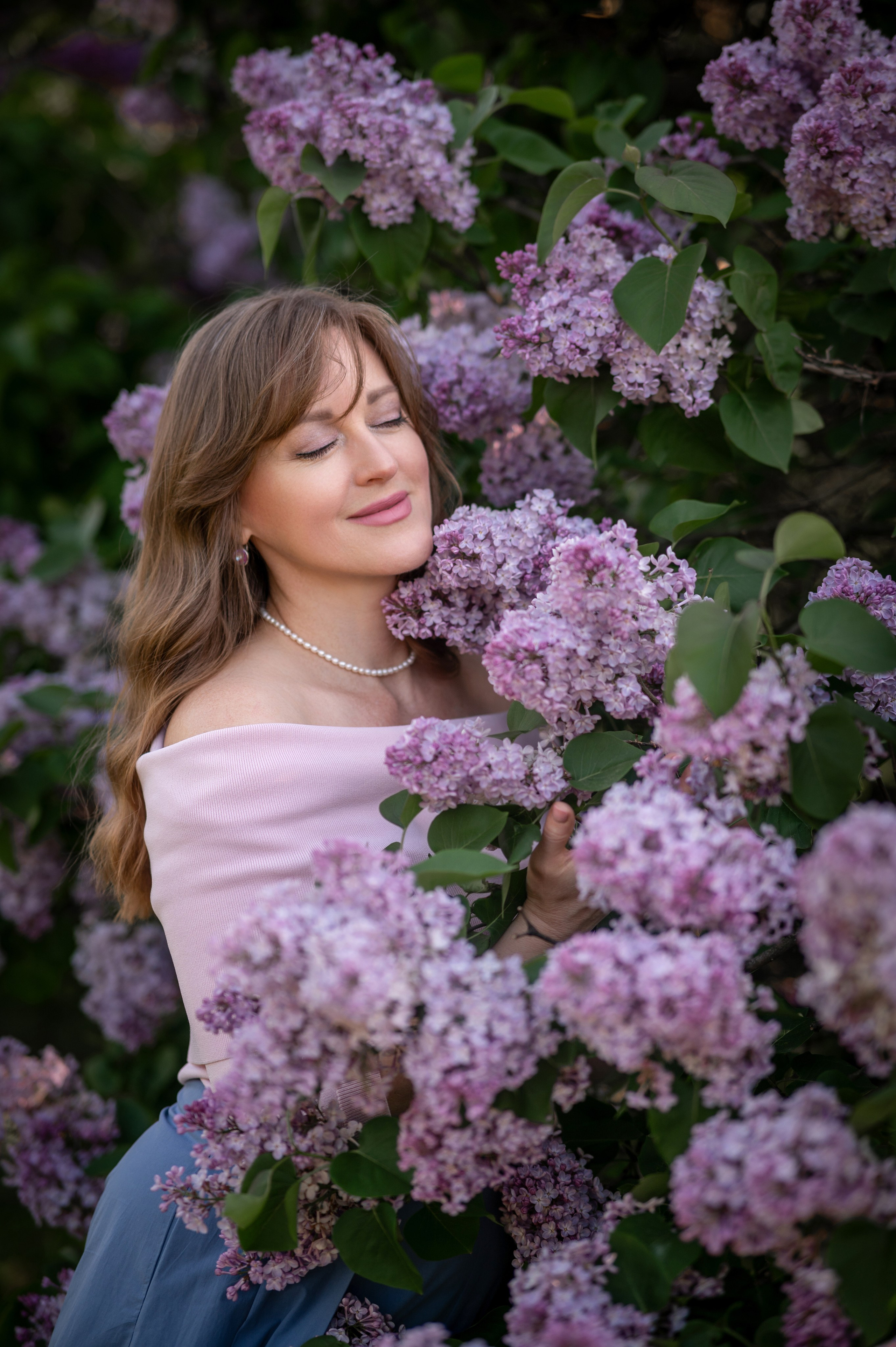 Марина в Сиреневом саду