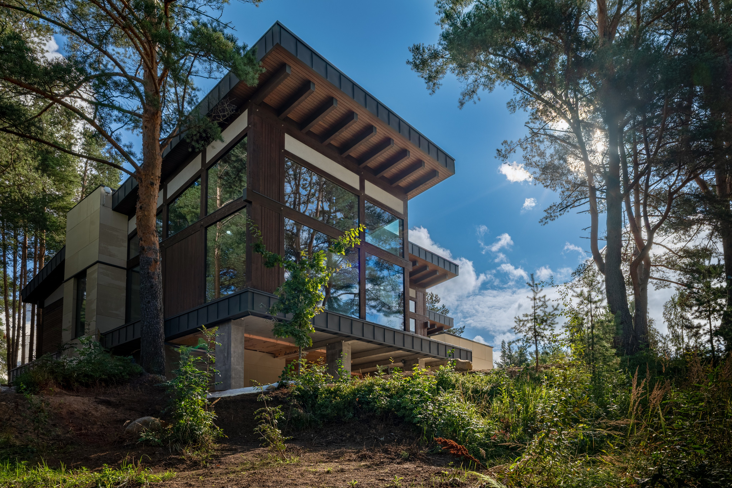 В процессе строительства. Фотограф Андрей Петрухин Москва