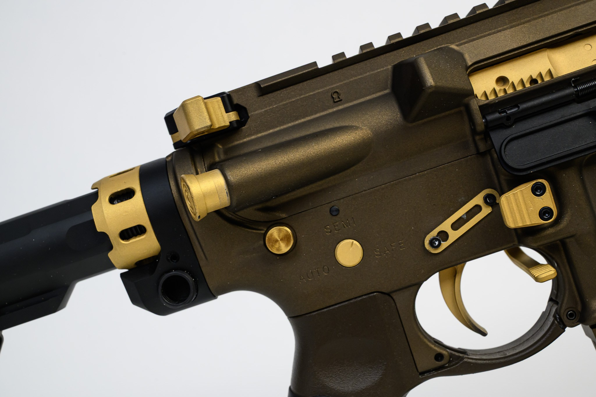 Как проходит покраска страйкбольного оружия в Cerakote. Страйкбольная мастерская Бигич Воркшоп