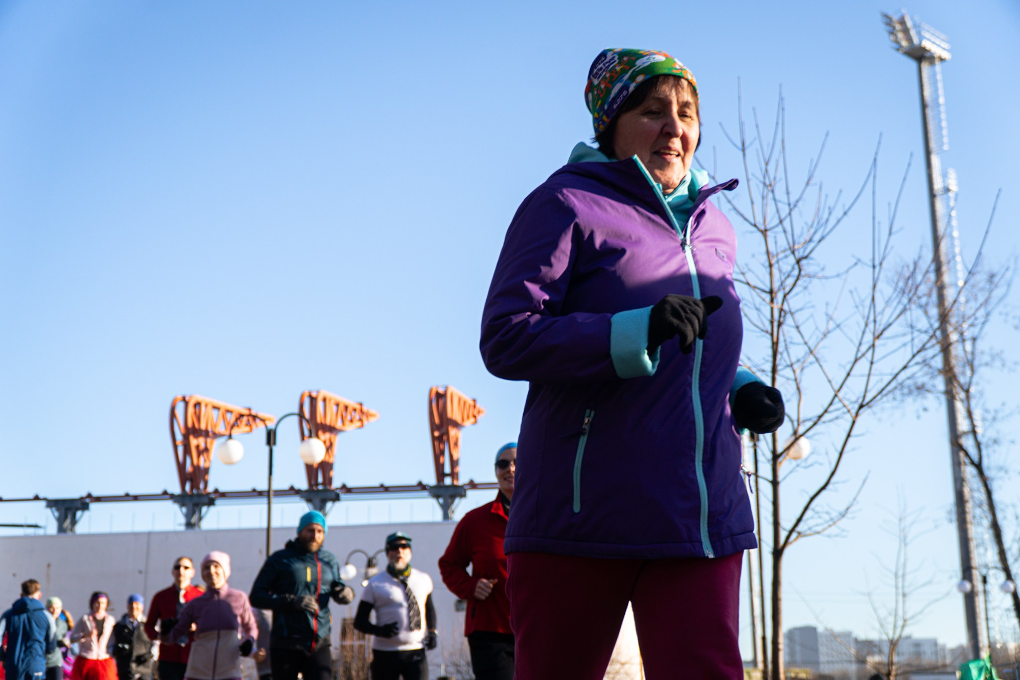 5 вёрст Наташинский 8 марта. Роман Капилюшов. Бег. Фото. Видео. г. Люберцы