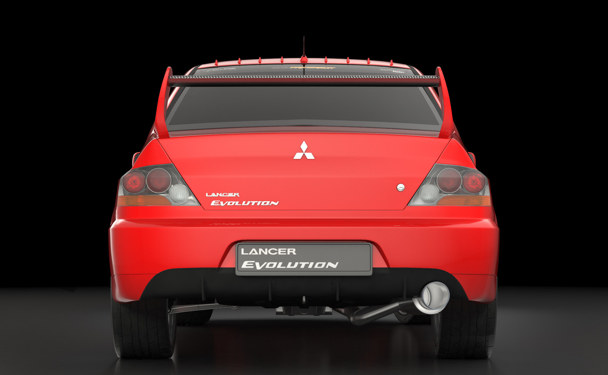 Lancer Evolution 9 3d модель. Фотограф Тимофей Юров Москва