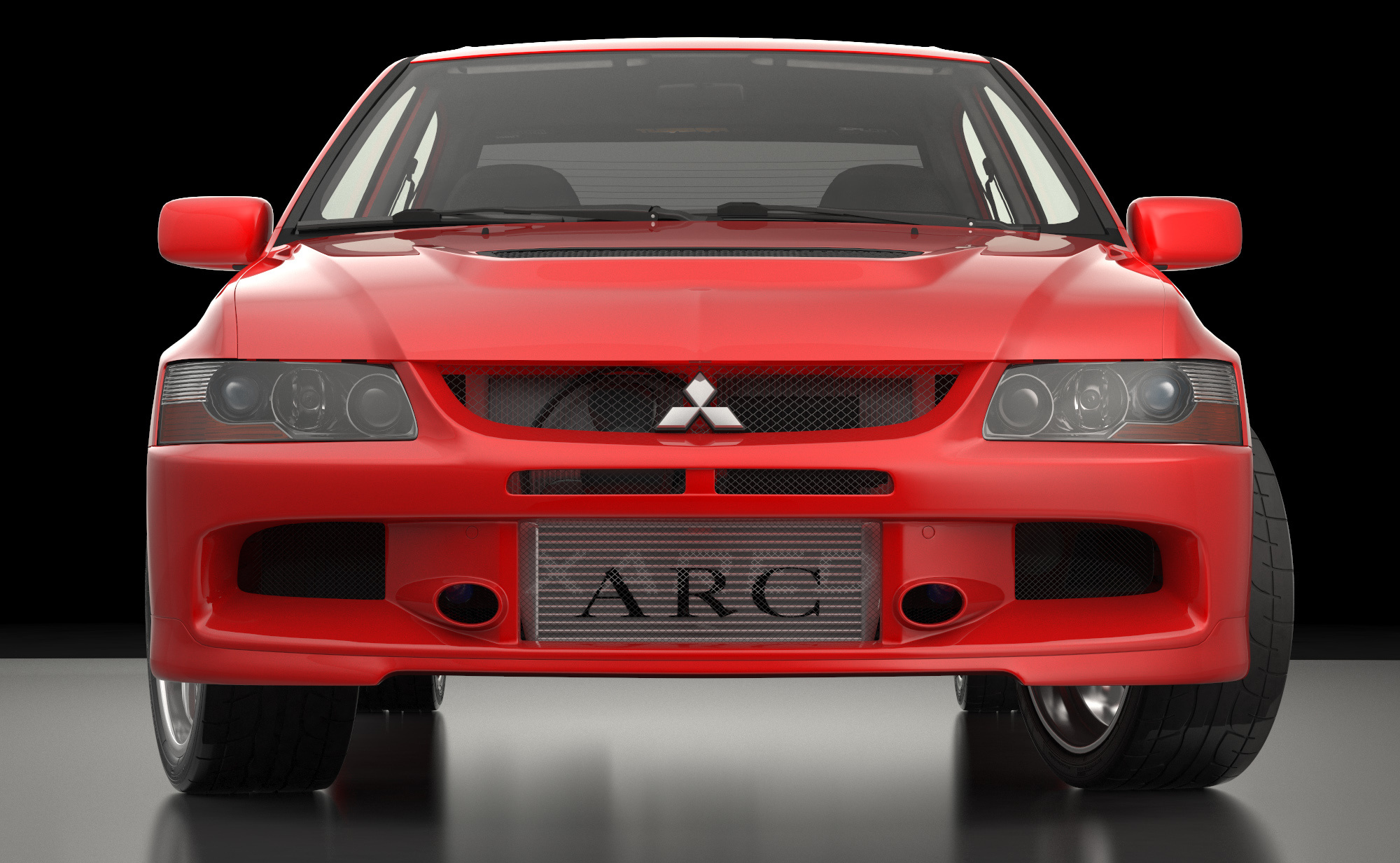 Lancer Evolution 9 3d модель. Фотограф Тимофей Юров Москва